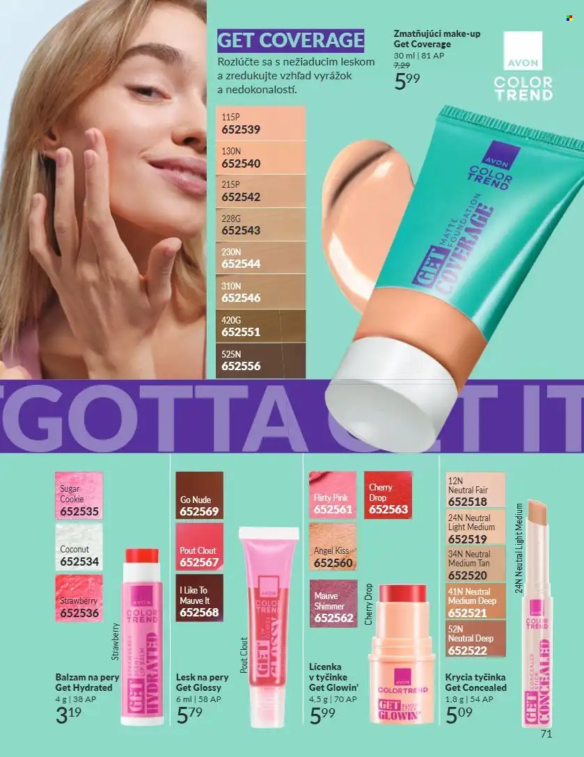 AVON leták - Od utorka 1.9.2026