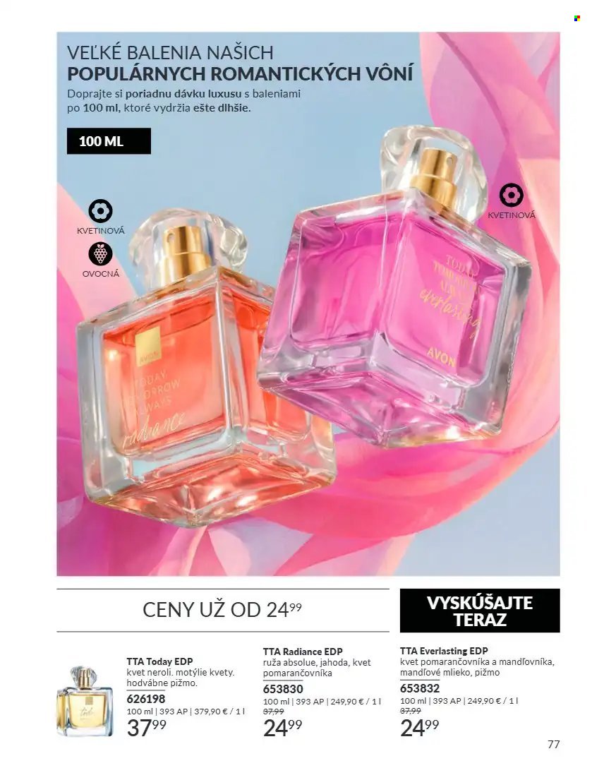 AVON leták - Od utorka 1.9.2026