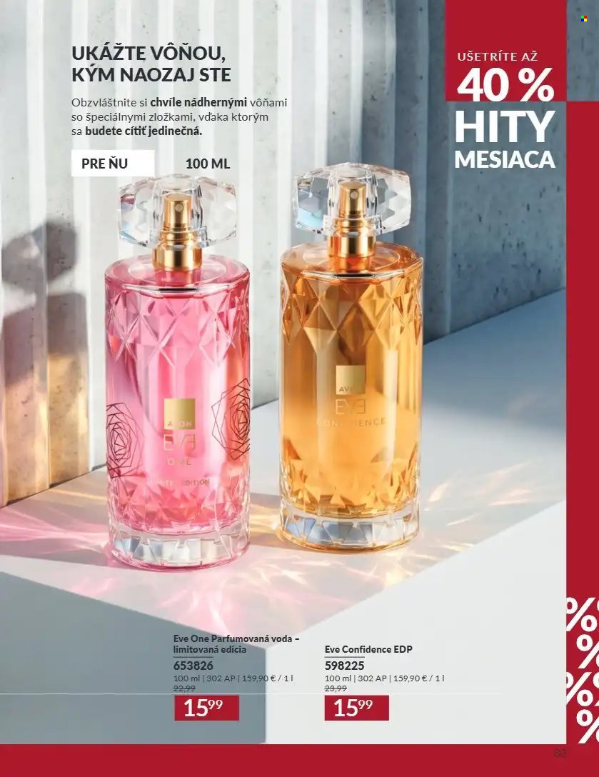 AVON leták - Od utorka 1.9.2026