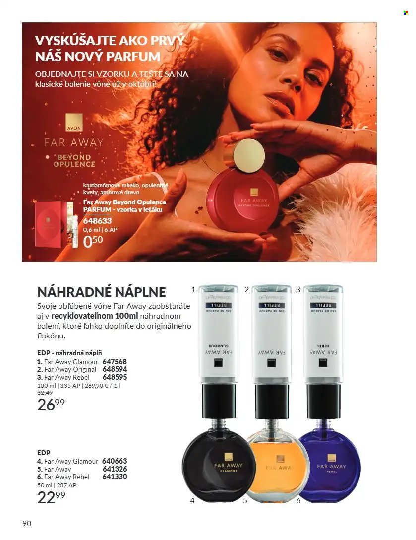 AVON leták - Od utorka 1.9.2026
