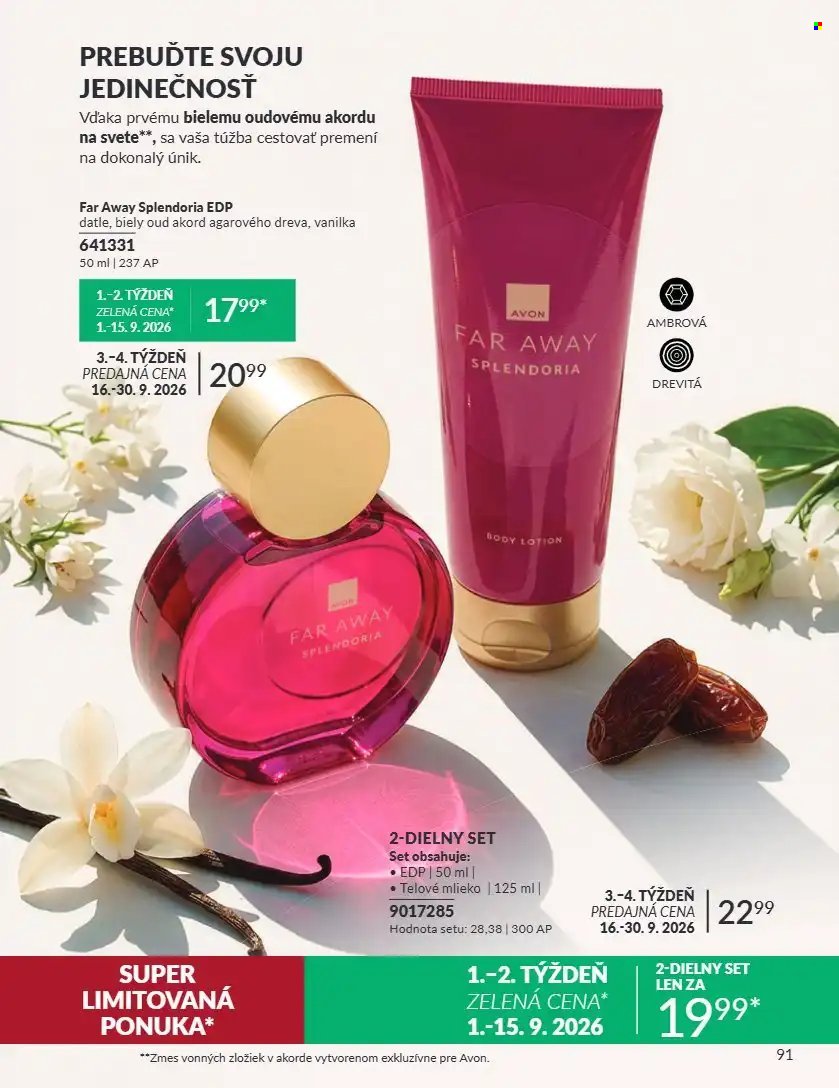 AVON leták - Od utorka 1.9.2026