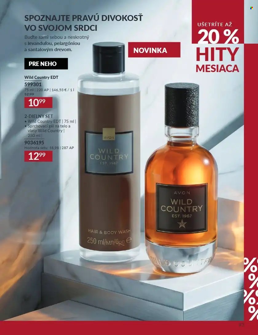 AVON leták - Od utorka 1.9.2026