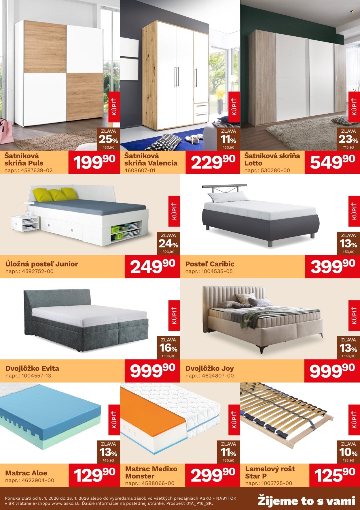 ASKO NÁBYTOK leták - Akčná ponuka (2026-01-08 - 2026-01-28) | 3