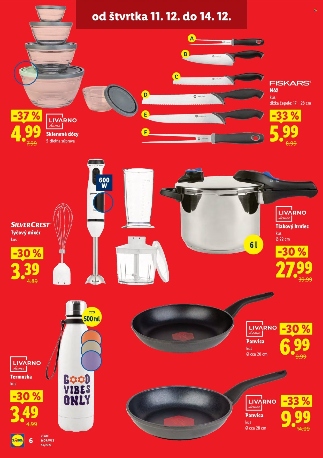 LIDL leták - Nová predajňa v Zlatých Moravciach (2025-12-11 - 2025-12-14) | 6