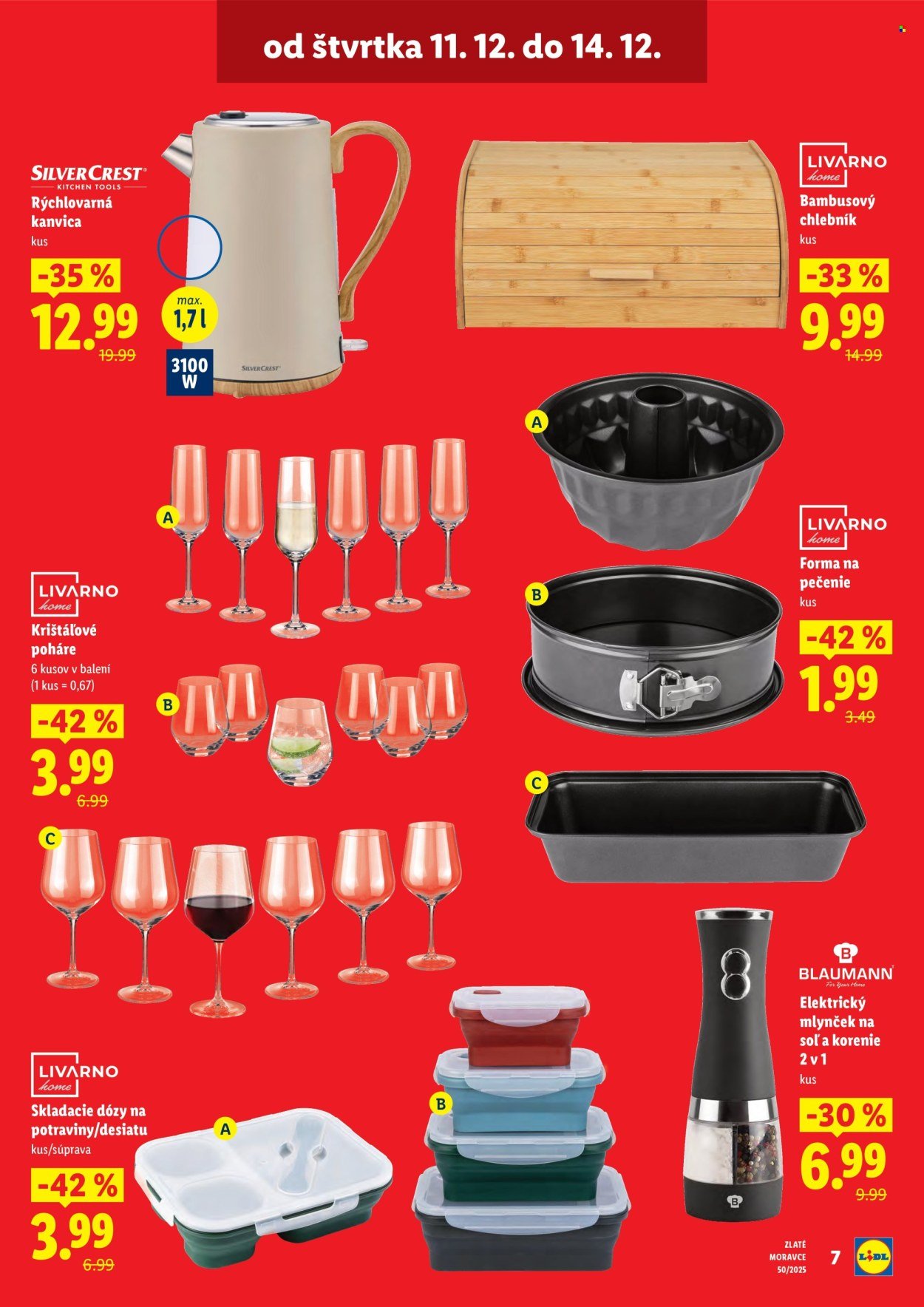 LIDL leták - Nová predajňa v Zlatých Moravciach (2025-12-11 - 2025-12-14) | 7