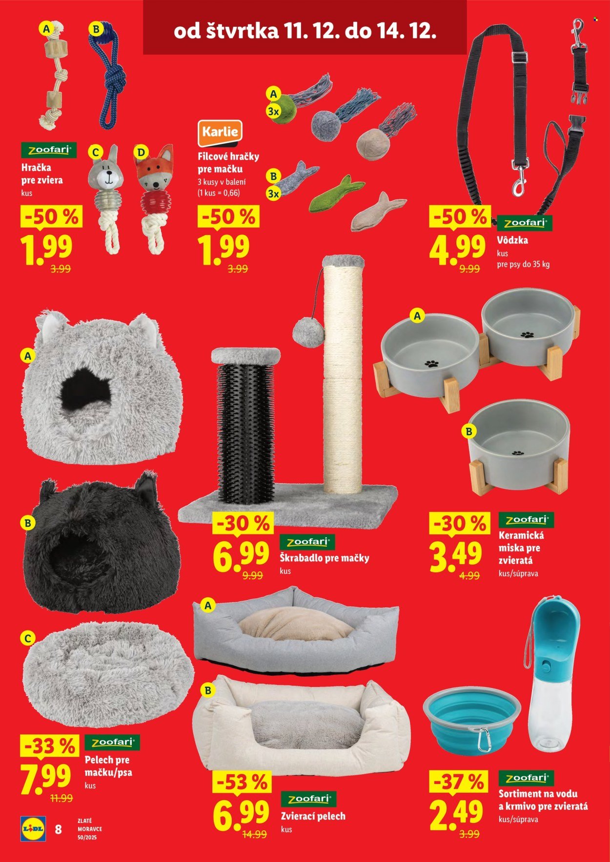 LIDL leták - Nová predajňa v Zlatých Moravciach (2025-12-11 - 2025-12-14) | 8