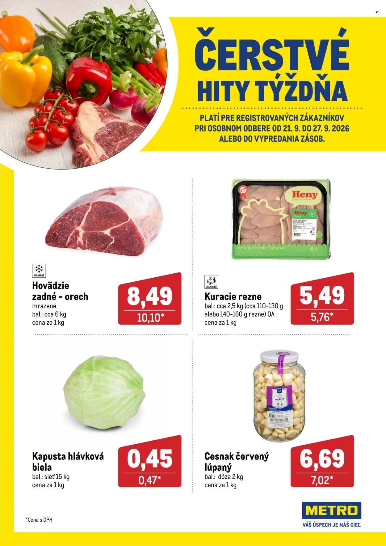 METRO leták - Čerstvé hity týždňa