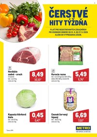 METRO leták - Čerstvé hity týždňa