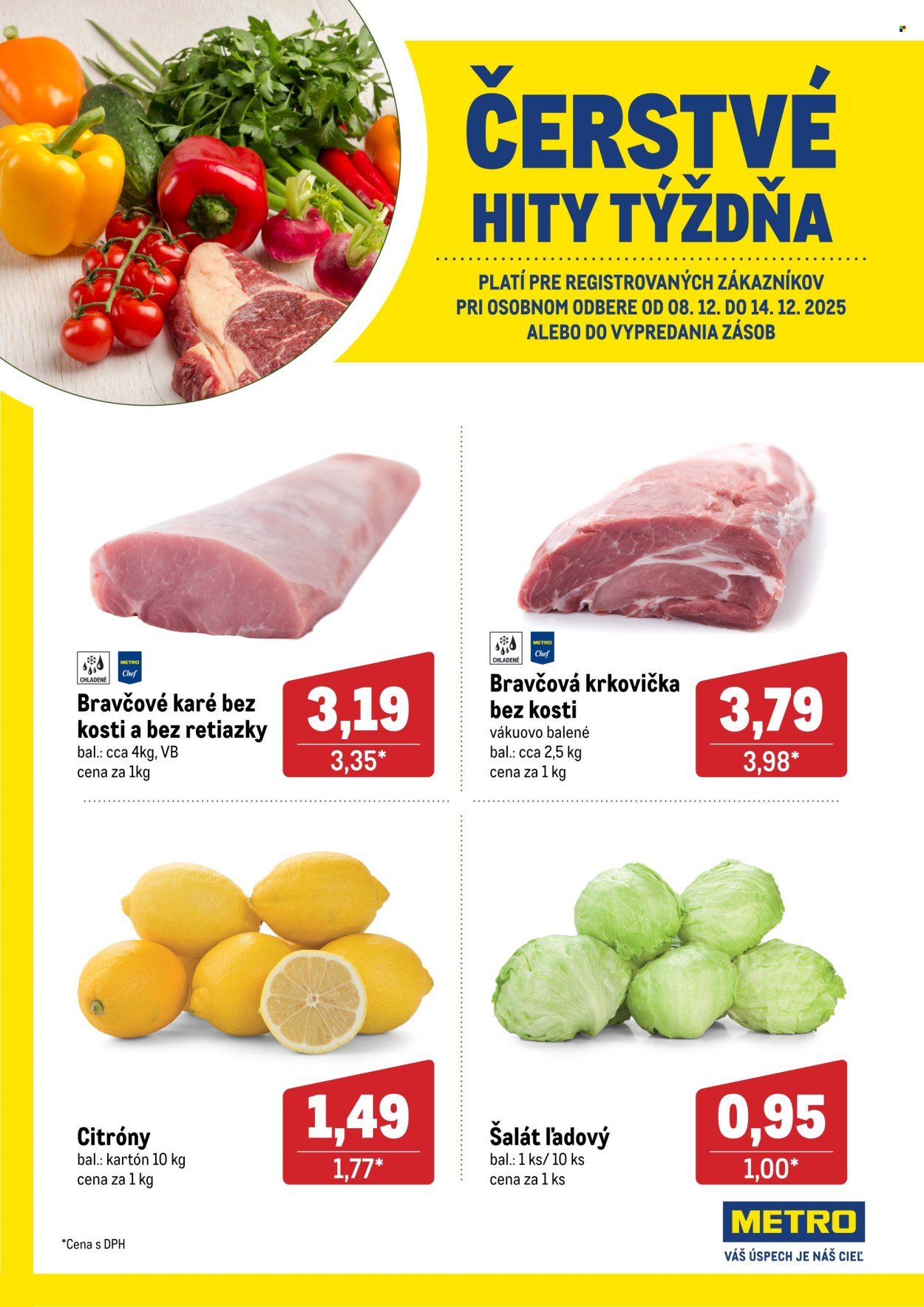METRO leták - Čerstvé hity týždňa (2025-12-08 - 2025-12-14) | 1