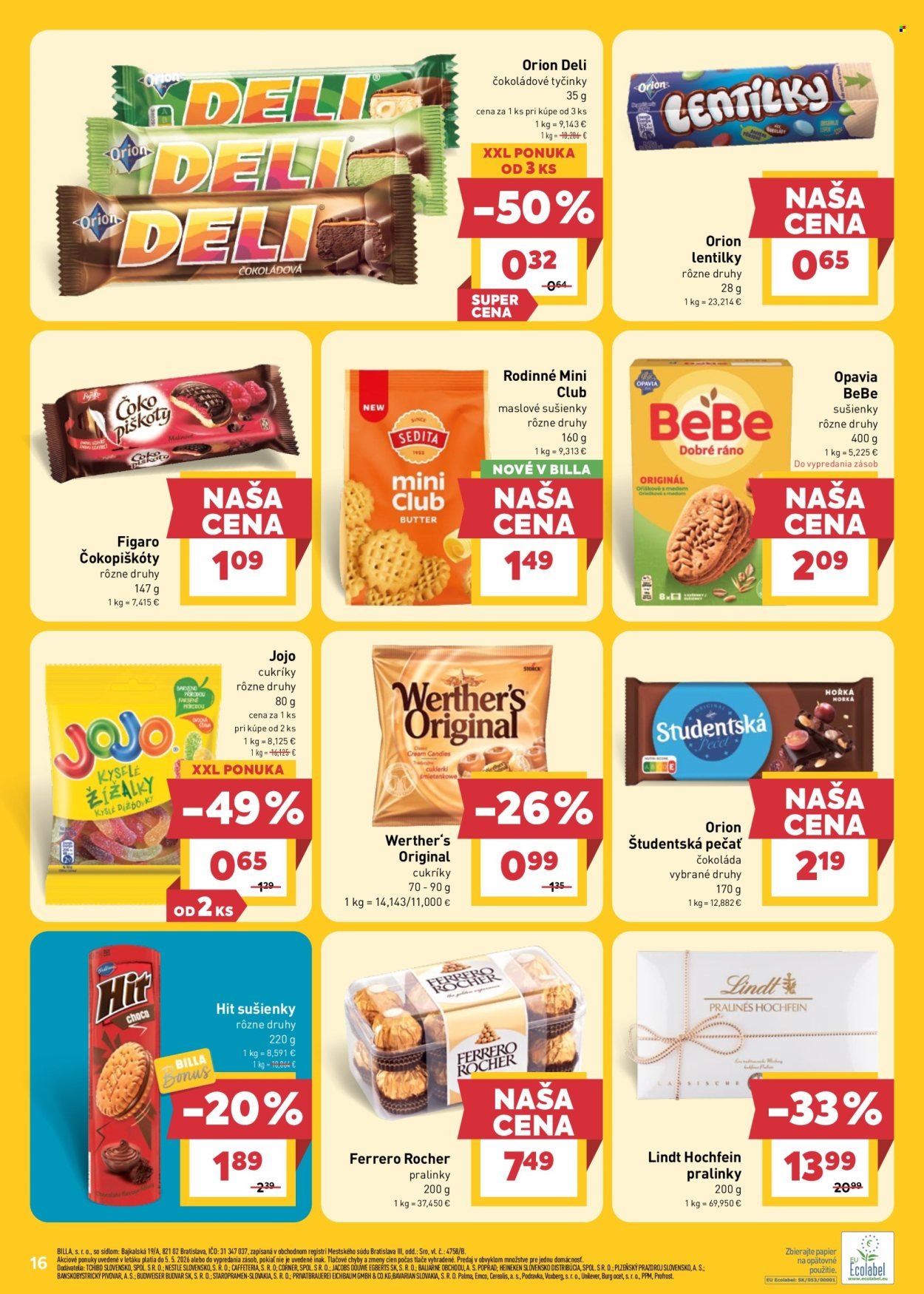 BILLA leták - Od stredy 29.4.2026 (2026-04-29 - 2026-05-05) | 18