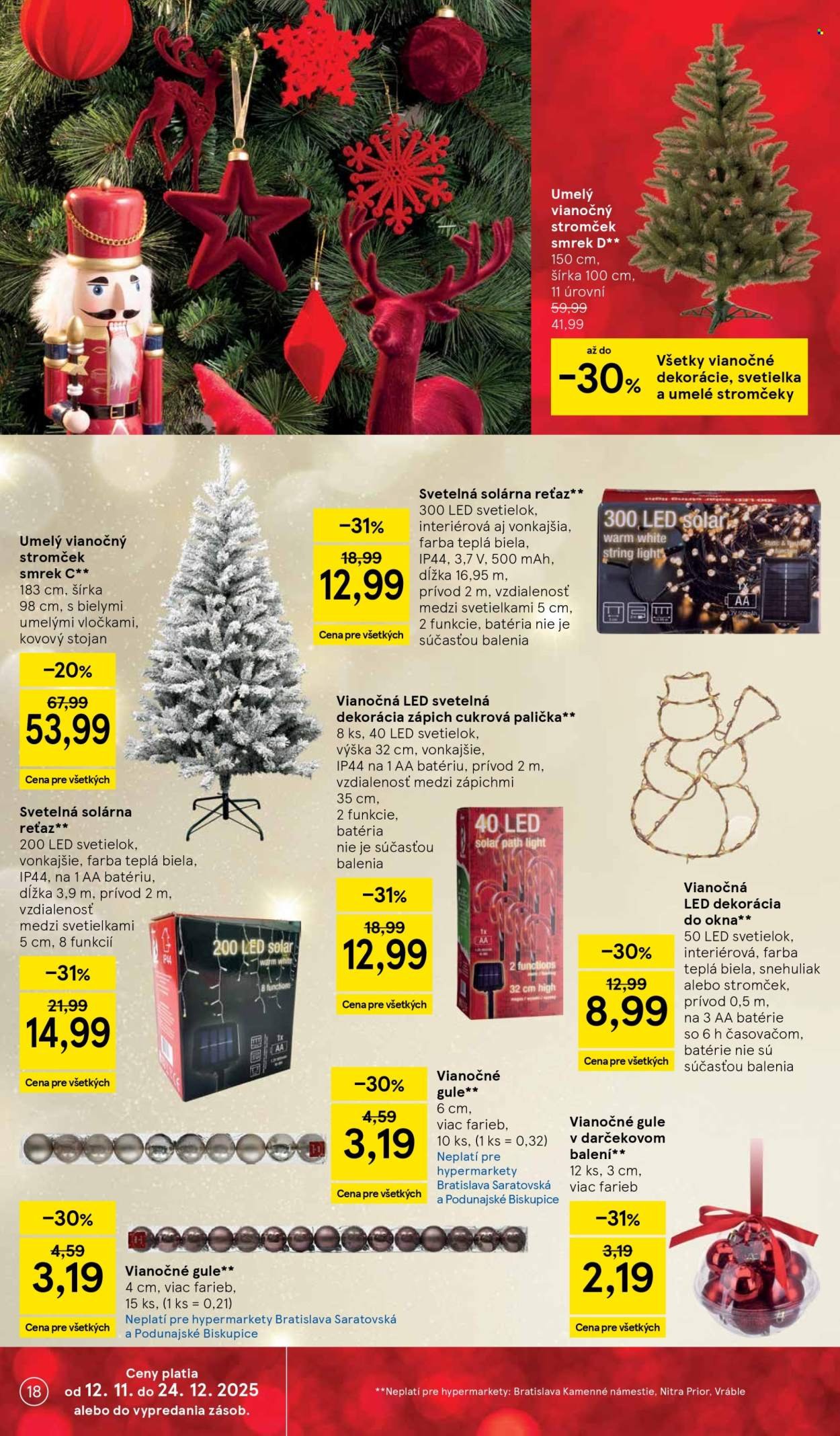 TESCO leták - Od stredy 12.11.2025 (2025-11-12 - 2025-11-18) | 18