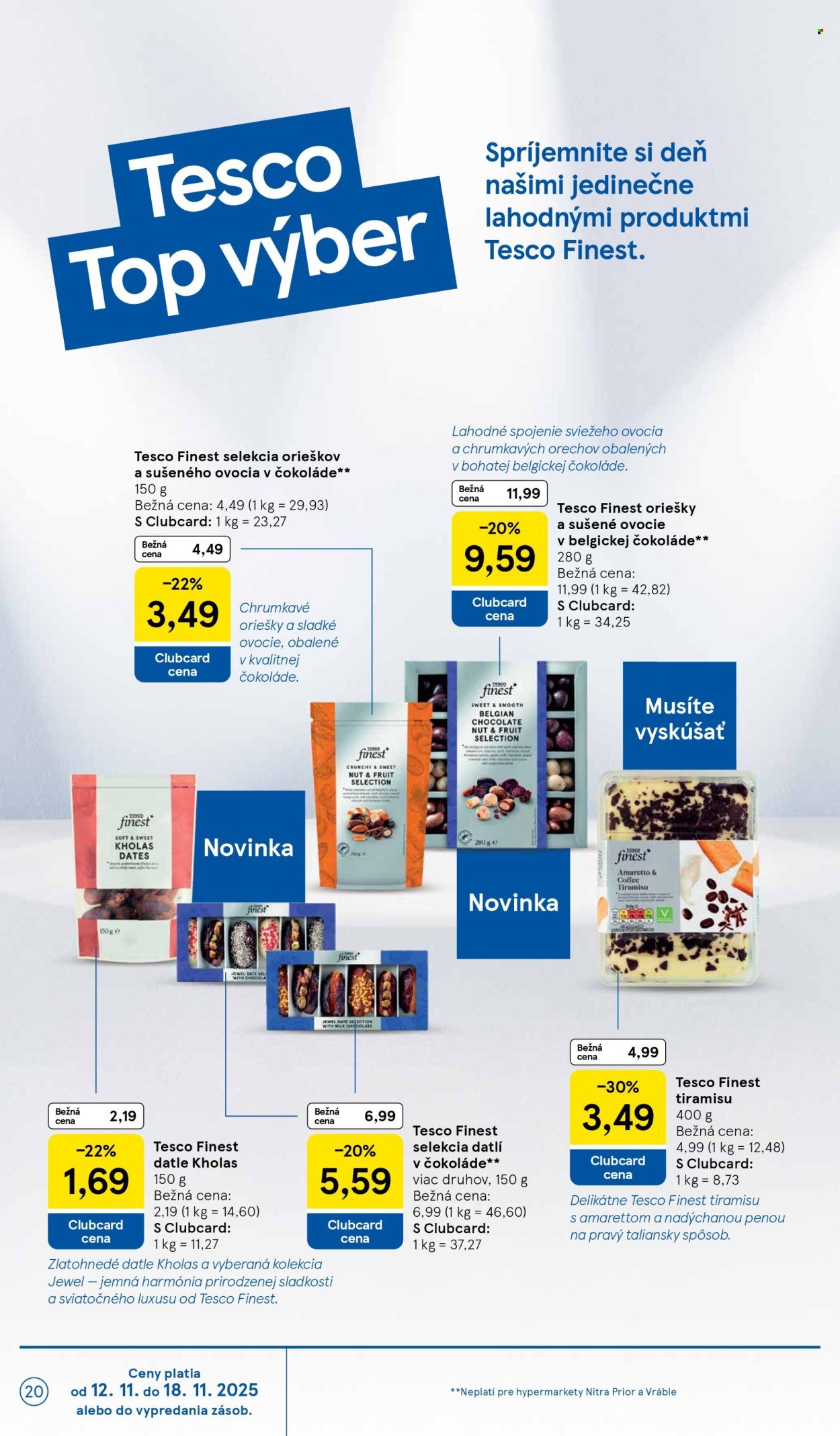 TESCO leták - Od stredy 12.11.2025 (2025-11-12 - 2025-11-18) | 20