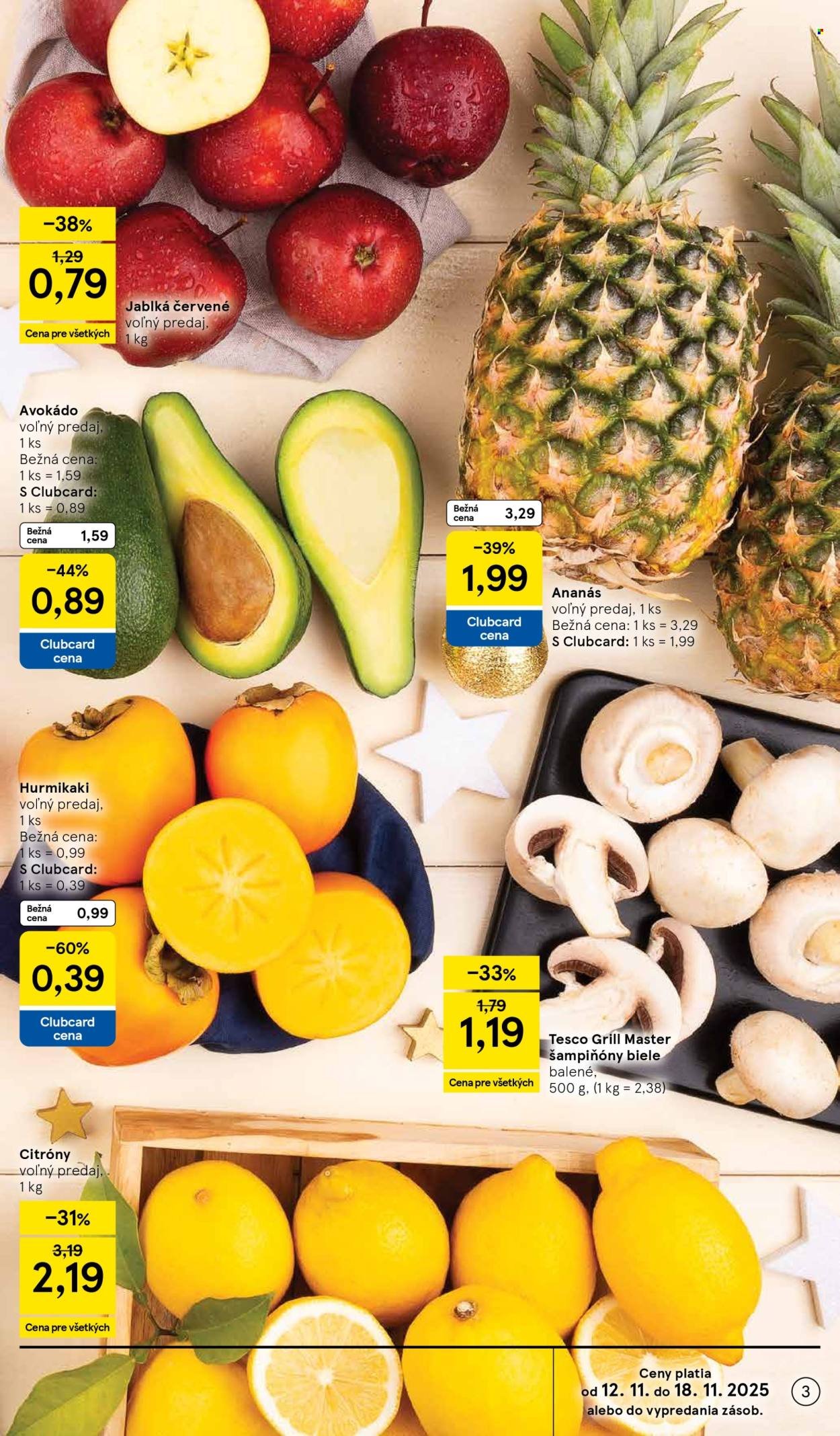 TESCO leták - Od stredy 12.11.2025 (2025-11-12 - 2025-11-18) | 3