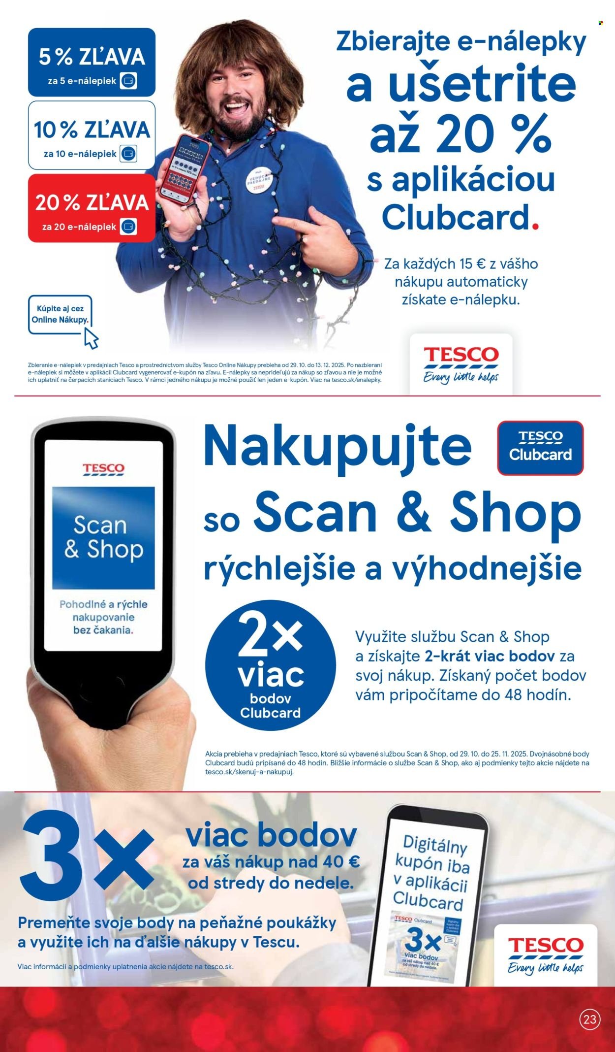 TESCO leták - Od stredy 12.11.2025 (2025-11-12 - 2025-11-18) | 23