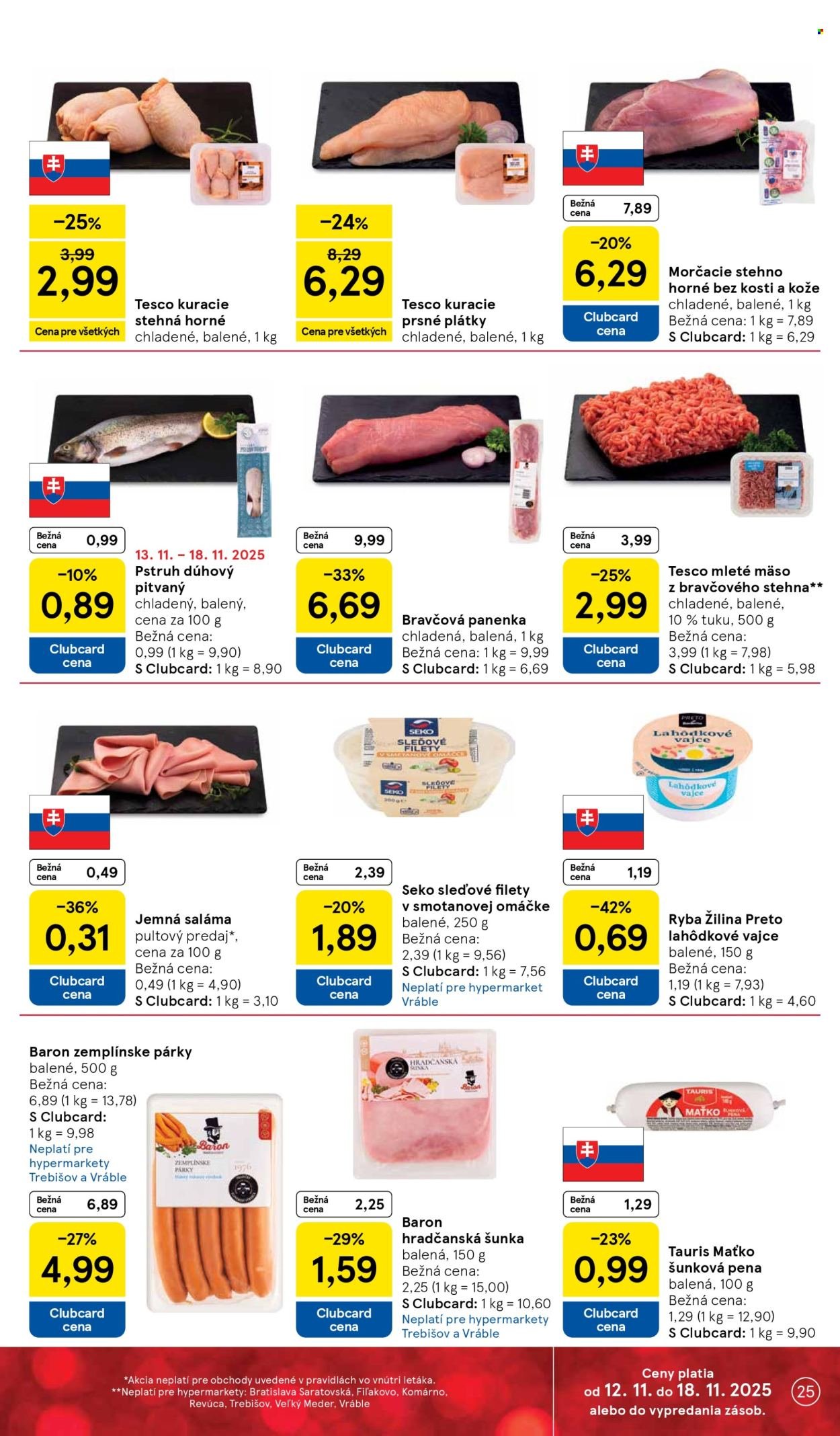 TESCO leták - Od stredy 12.11.2025 (2025-11-12 - 2025-11-18) | 25