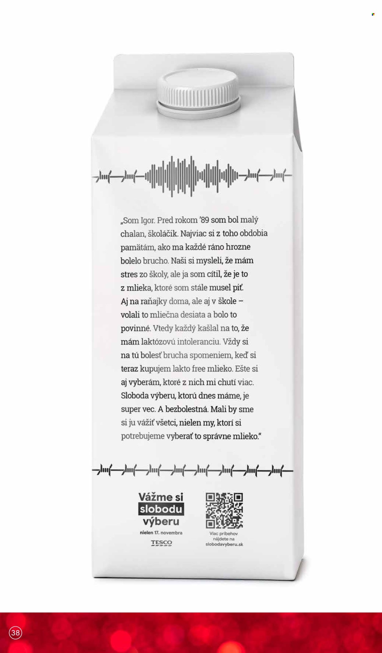 TESCO leták - Od stredy 12.11.2025 (2025-11-12 - 2025-11-18) | 38