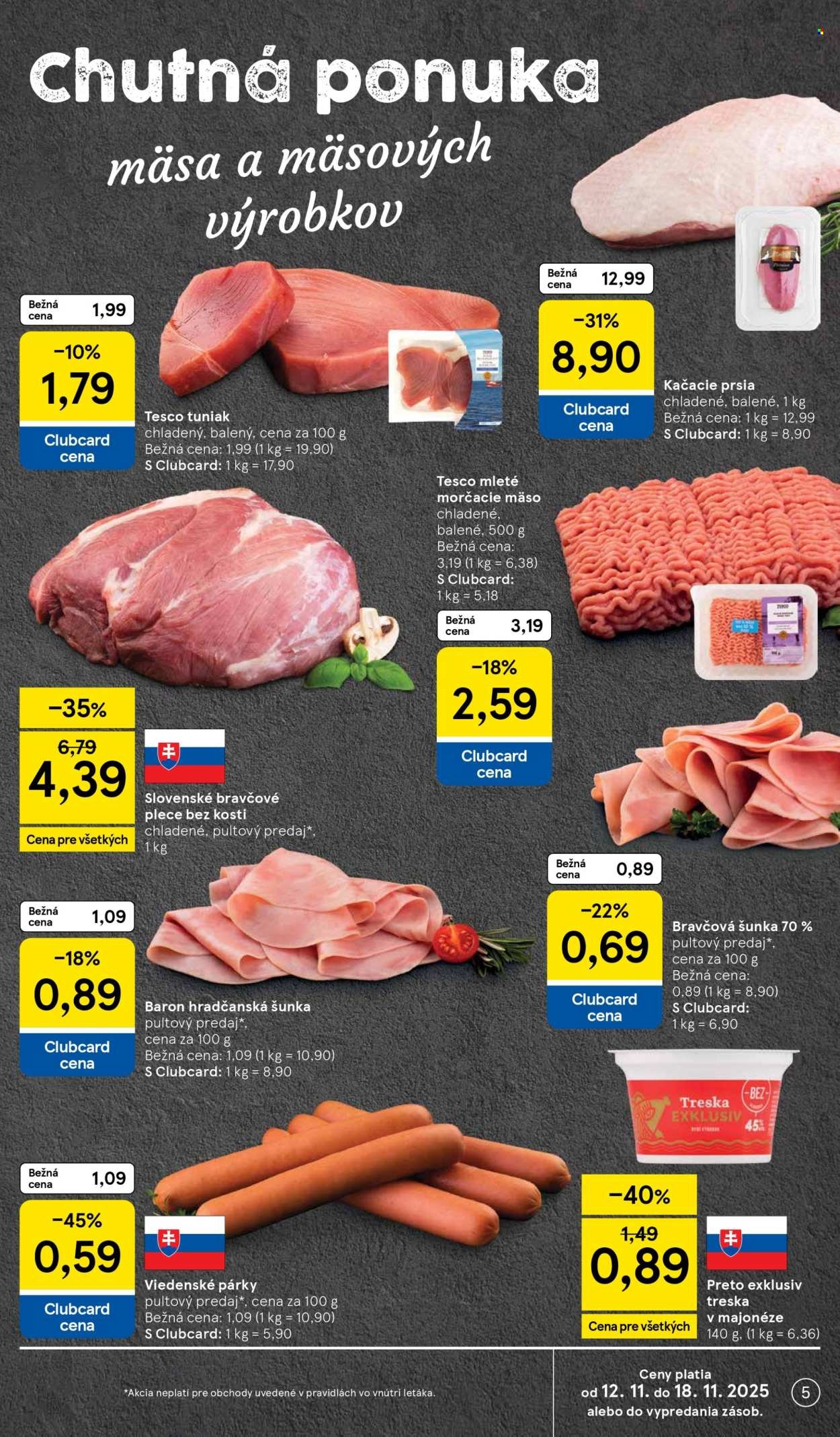 TESCO leták - Od stredy 12.11.2025 (2025-11-12 - 2025-11-18) | 5