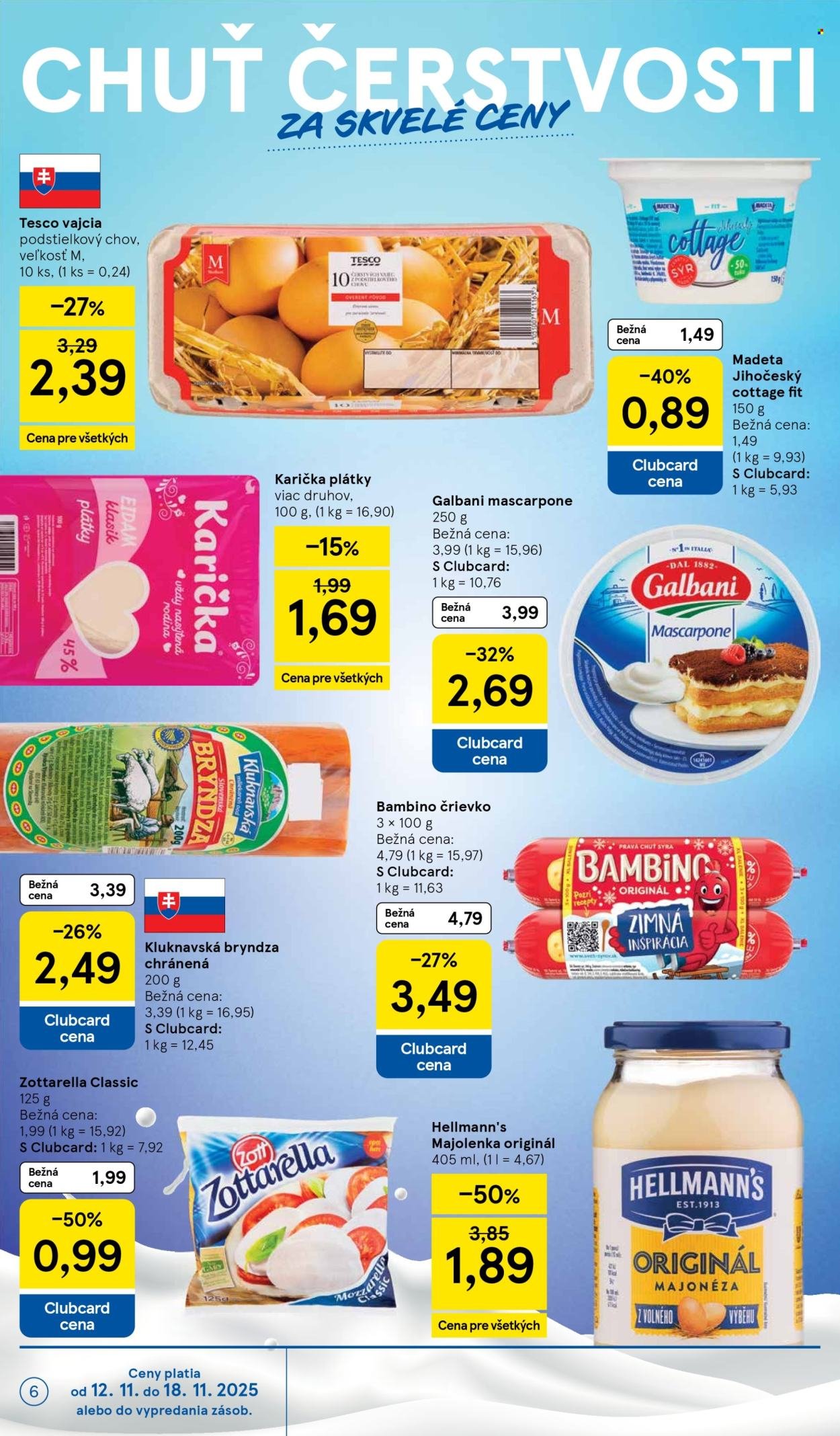 TESCO leták - Od stredy 12.11.2025 (2025-11-12 - 2025-11-18) | 6
