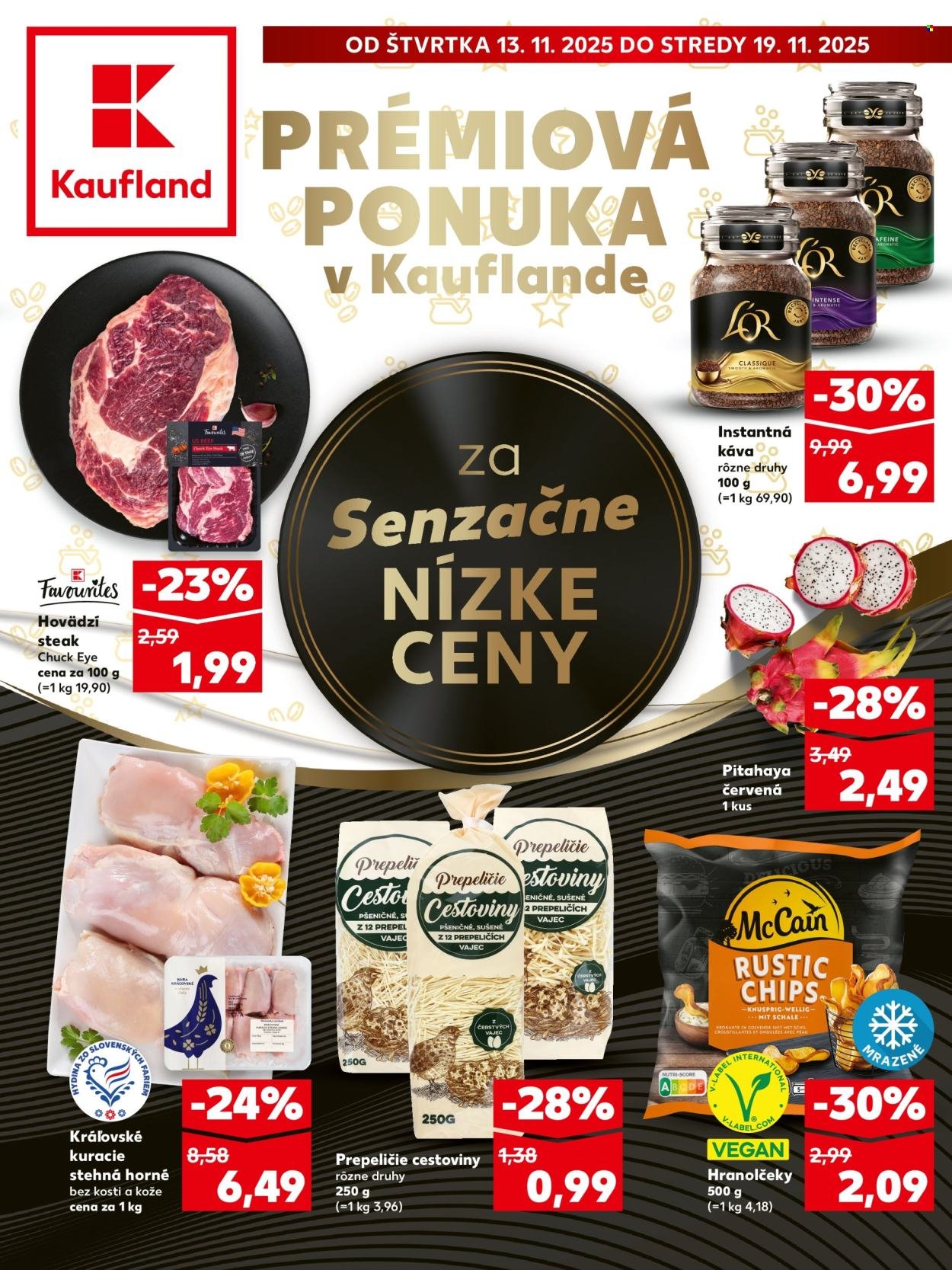 KAUFLAND leták - PRÉMIOVÁ PONUKA (2025-11-13 - 2025-11-19) | 1