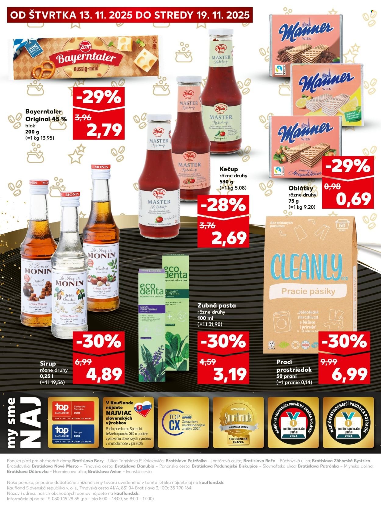 KAUFLAND leták - PRÉMIOVÁ PONUKA (2025-11-13 - 2025-11-19) | 4