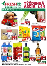 FRESH leták - Týždenná akcia