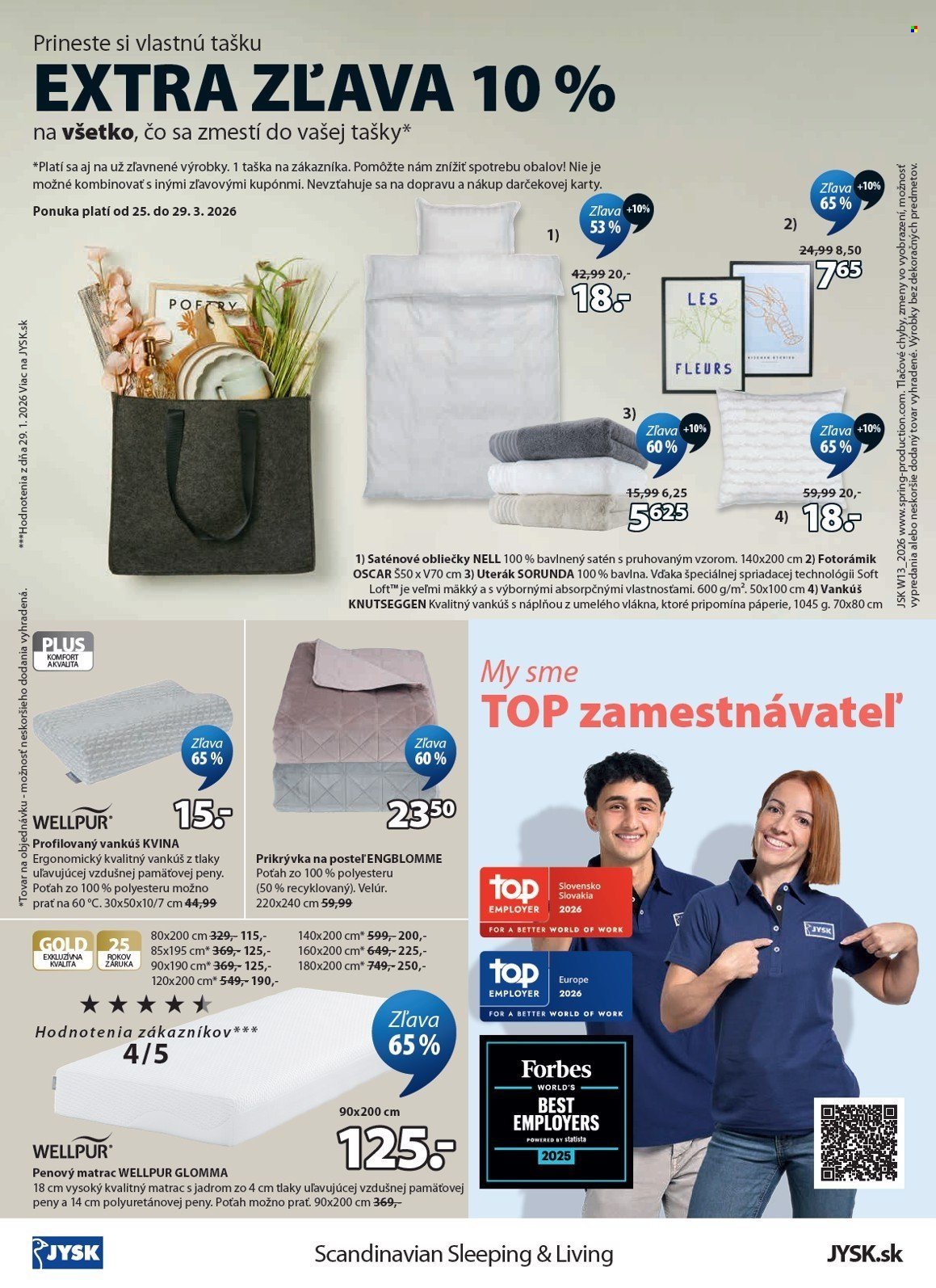 JYSK leták - Od stredy 25.3.2026 (2026-03-25 - 2026-04-14) | 13
