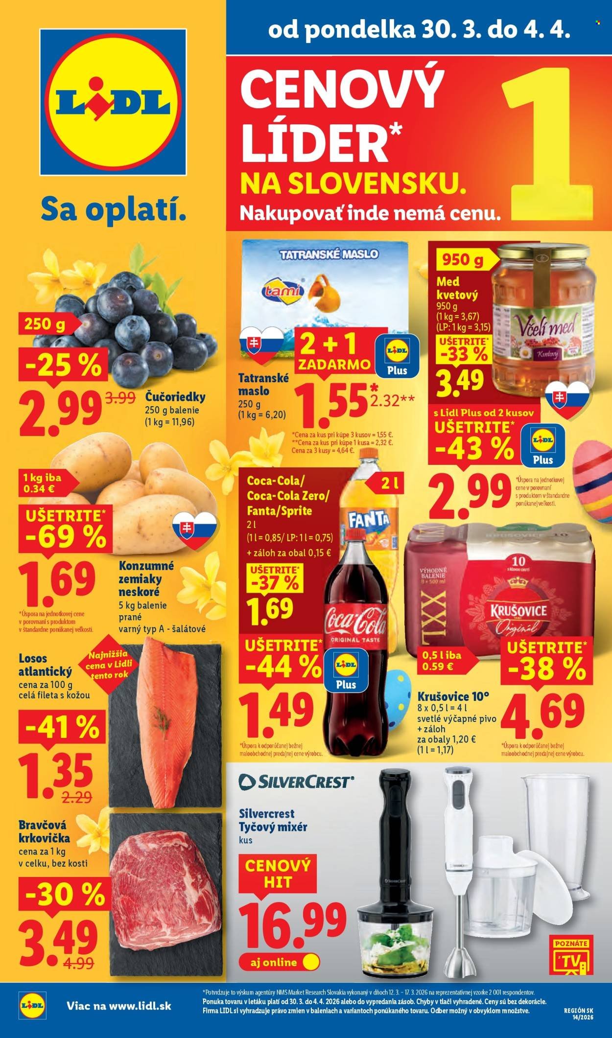 LIDL leták - Od pondelka 30.3.2026 (2026-03-30 - 2026-04-04) | 1