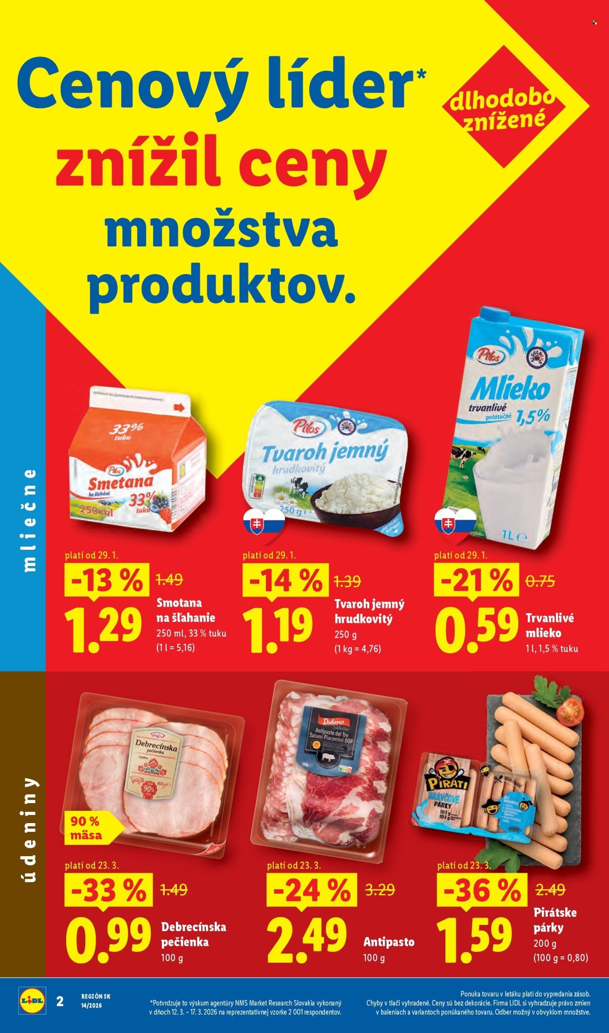 LIDL leták - Od pondelka 30.3.2026 (2026-03-30 - 2026-04-04) | 2