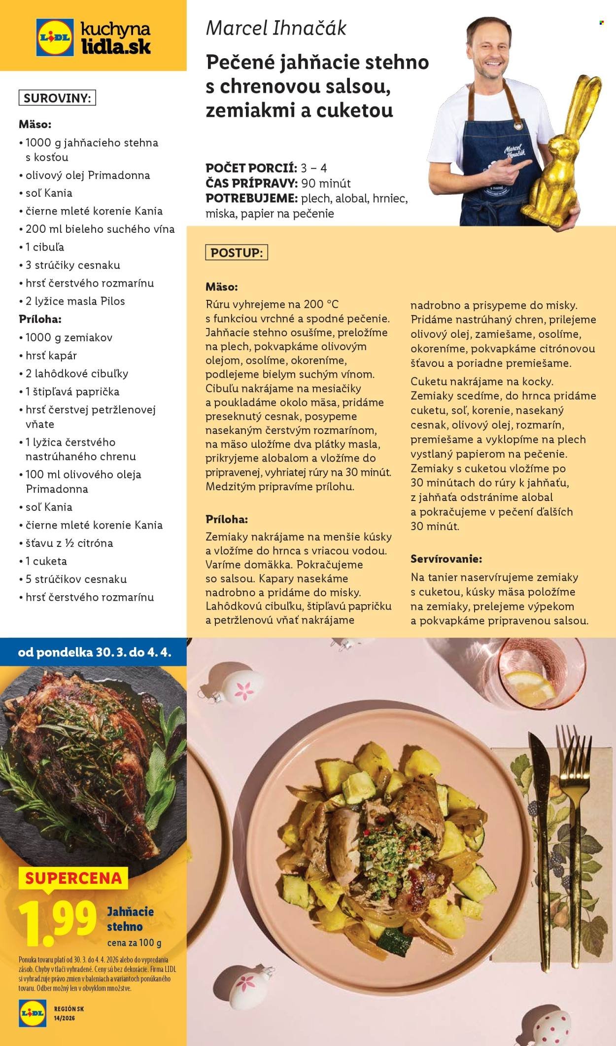 LIDL leták - Od pondelka 30.3.2026 (2026-03-30 - 2026-04-04) | 104