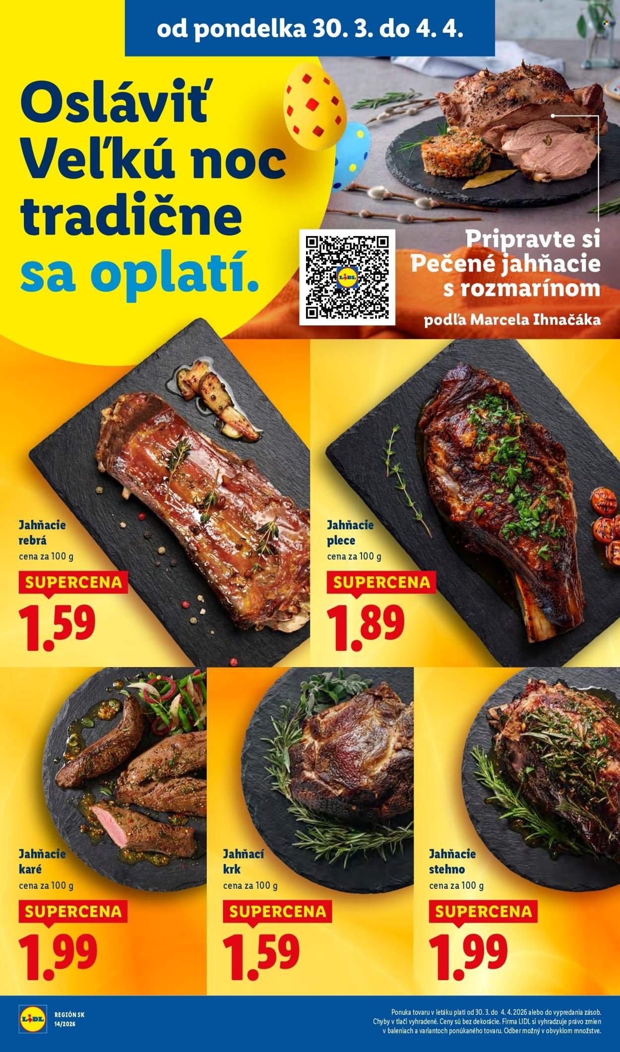 LIDL leták - Od pondelka 30.3.2026 (2026-03-30 - 2026-04-04) | 12