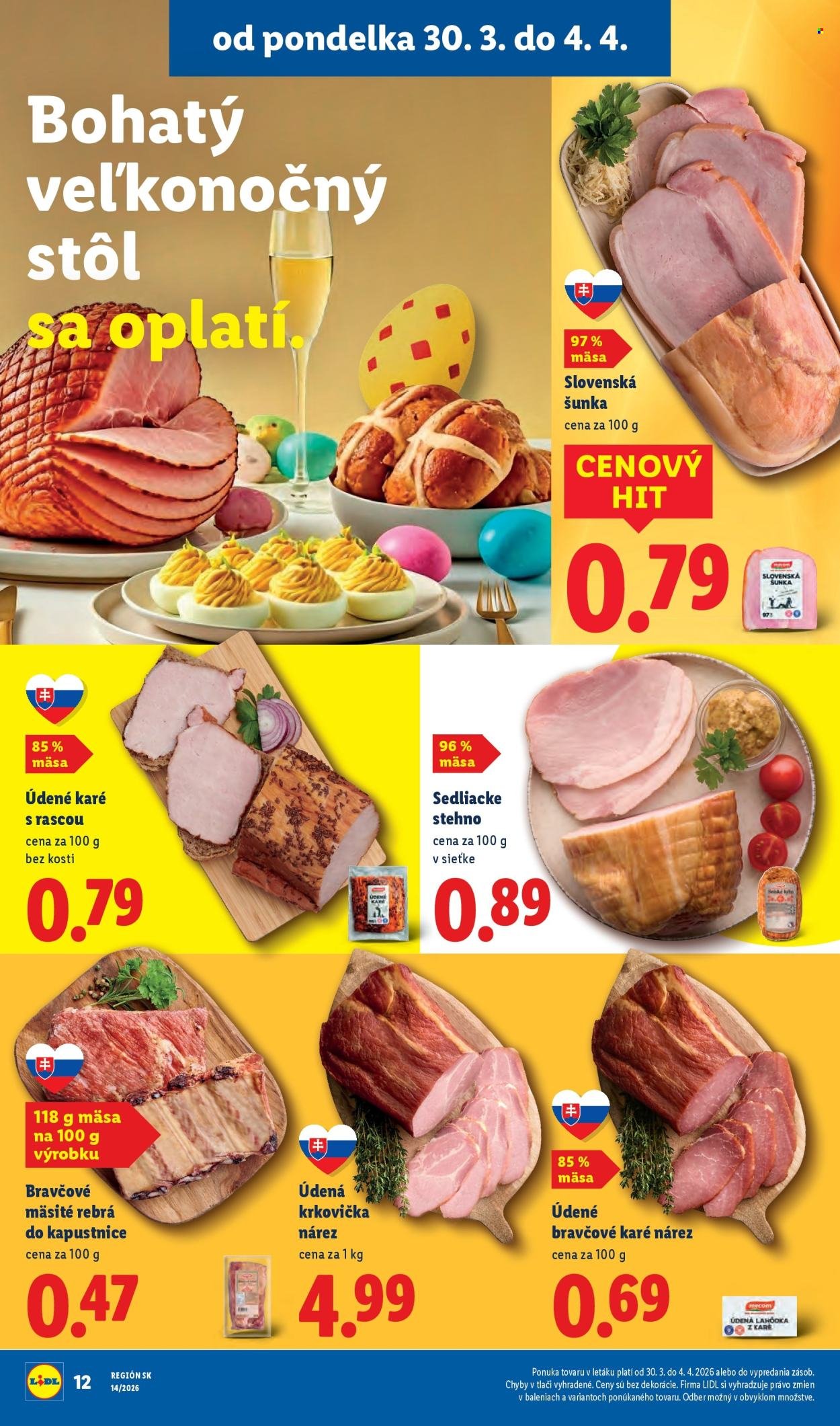 LIDL leták - Od pondelka 30.3.2026 (2026-03-30 - 2026-04-04) | 14