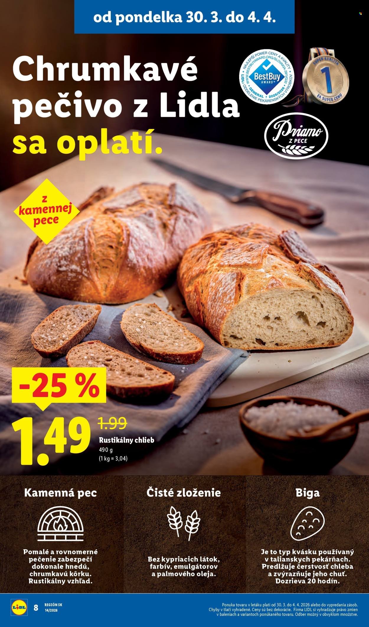 LIDL leták - Od pondelka 30.3.2026 (2026-03-30 - 2026-04-04) | 16