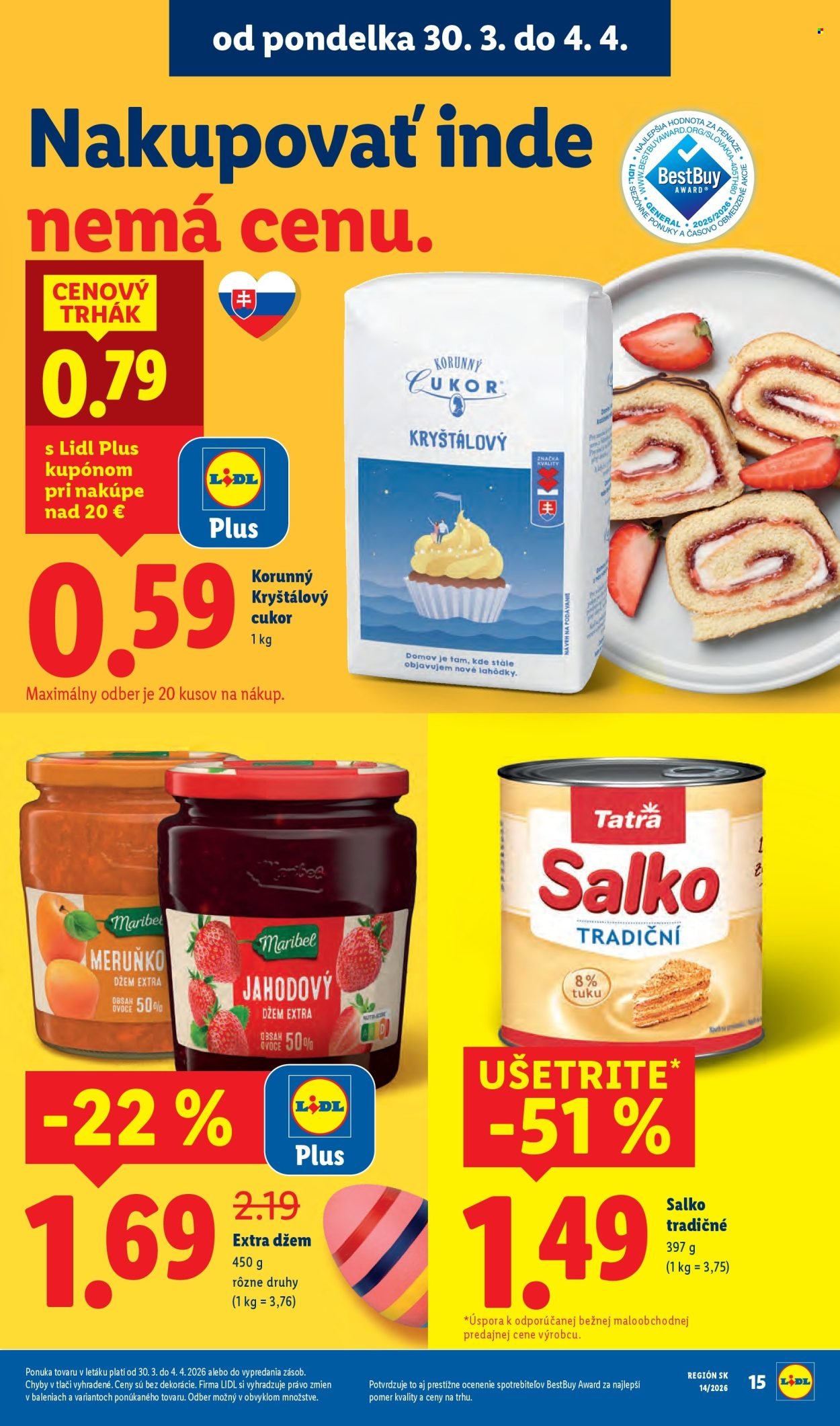 LIDL leták - Od pondelka 30.3.2026 (2026-03-30 - 2026-04-04) | 19