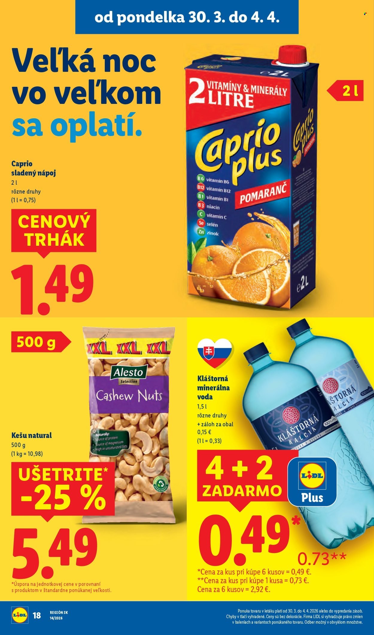 LIDL leták - Od pondelka 30.3.2026 (2026-03-30 - 2026-04-04) | 22