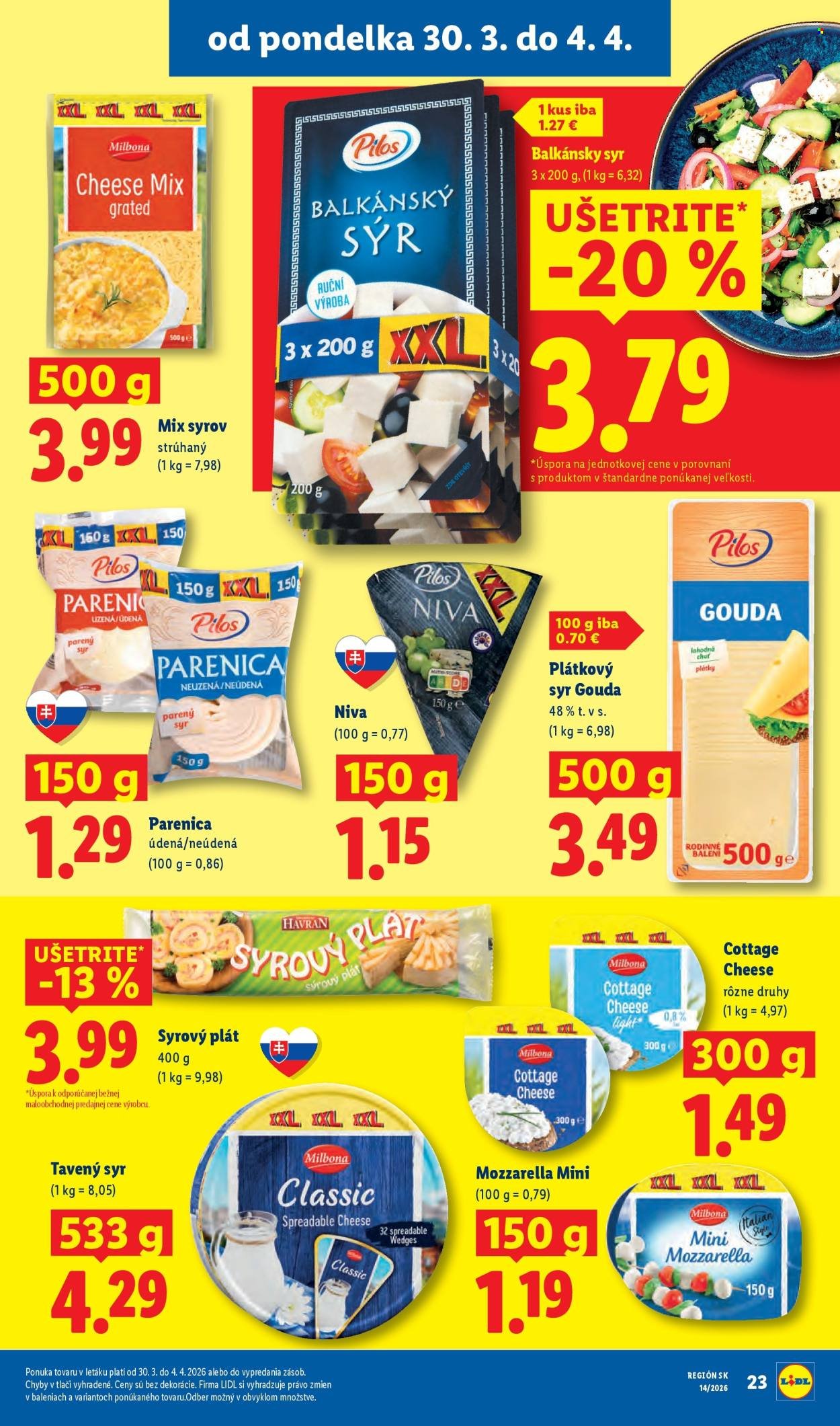 LIDL leták - Od pondelka 30.3.2026 (2026-03-30 - 2026-04-04) | 27