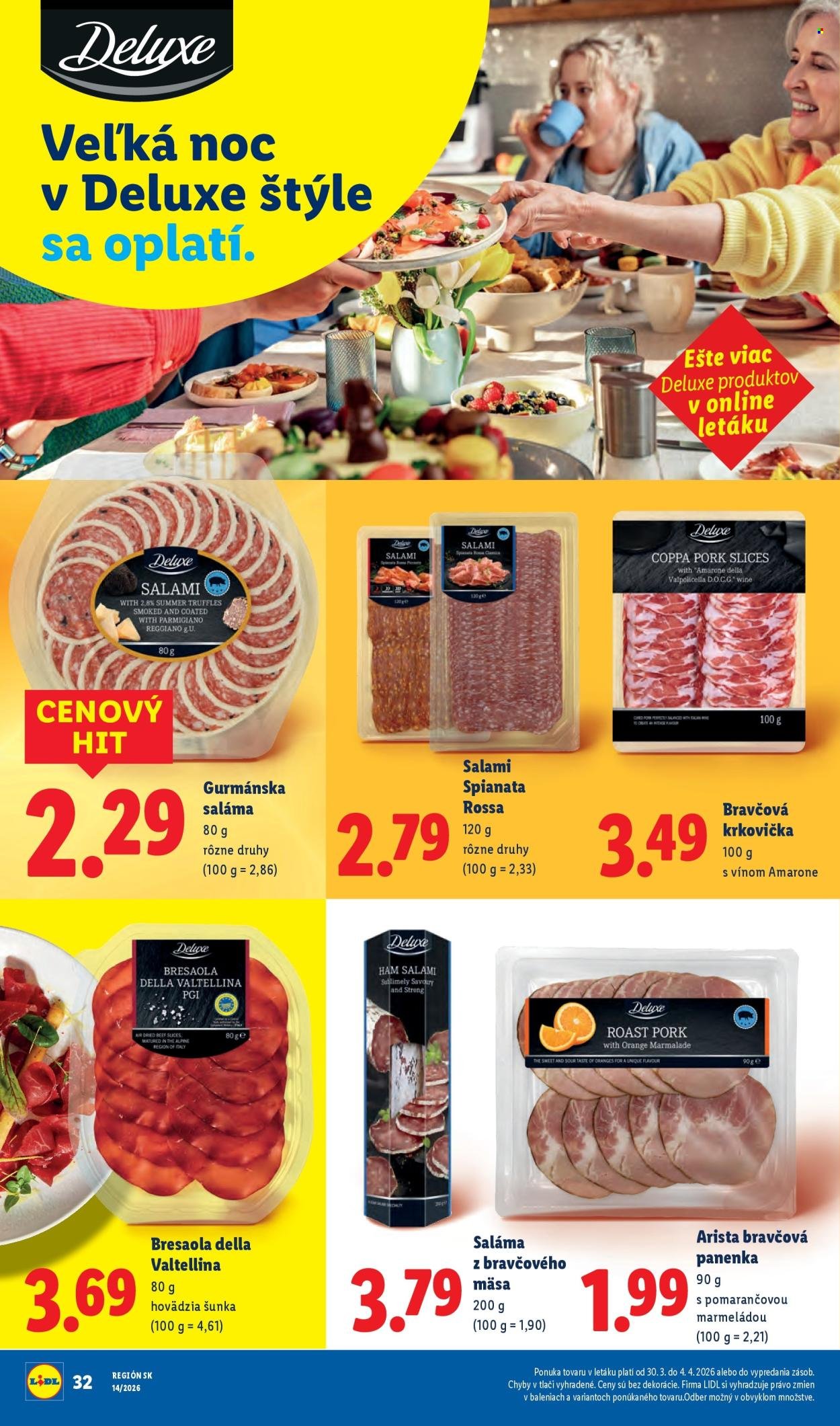 LIDL leták - Od pondelka 30.3.2026 (2026-03-30 - 2026-04-04) | 40