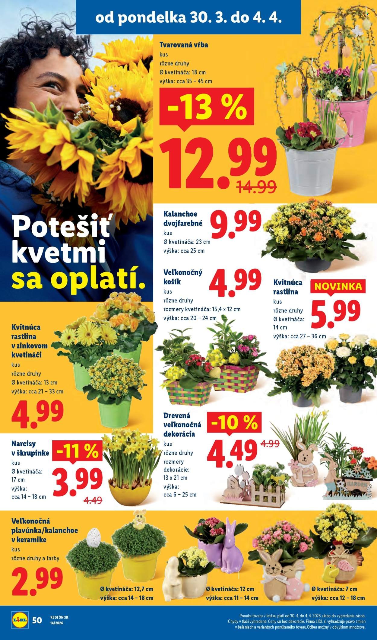 LIDL leták - Od pondelka 30.3.2026 (2026-03-30 - 2026-04-04) | 52
