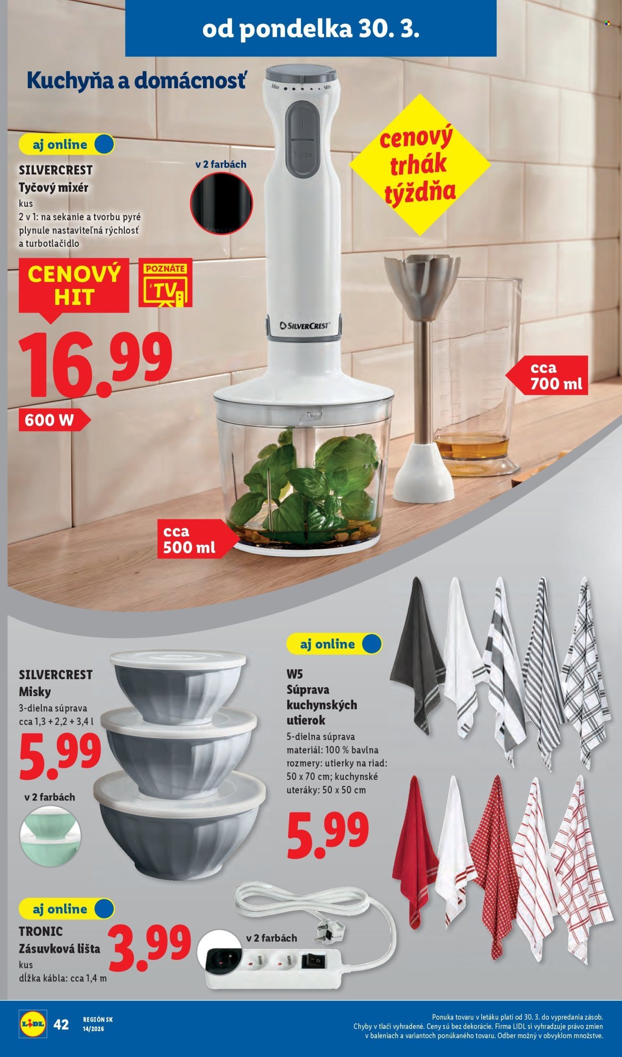 LIDL leták - Od pondelka 30.3.2026 (2026-03-30 - 2026-04-04) | 60