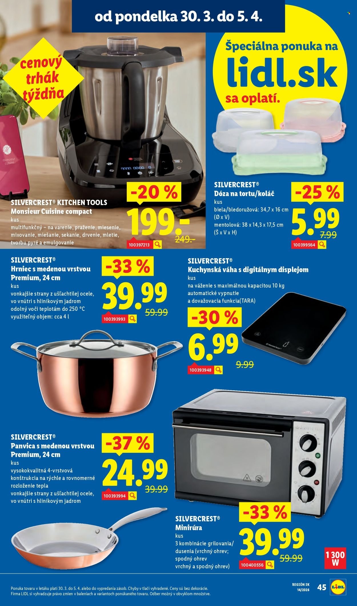 LIDL leták - Od pondelka 30.3.2026 (2026-03-30 - 2026-04-04) | 64