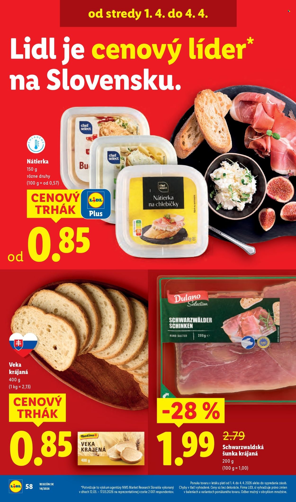 LIDL leták - Od pondelka 30.3.2026 (2026-03-30 - 2026-04-04) | 74