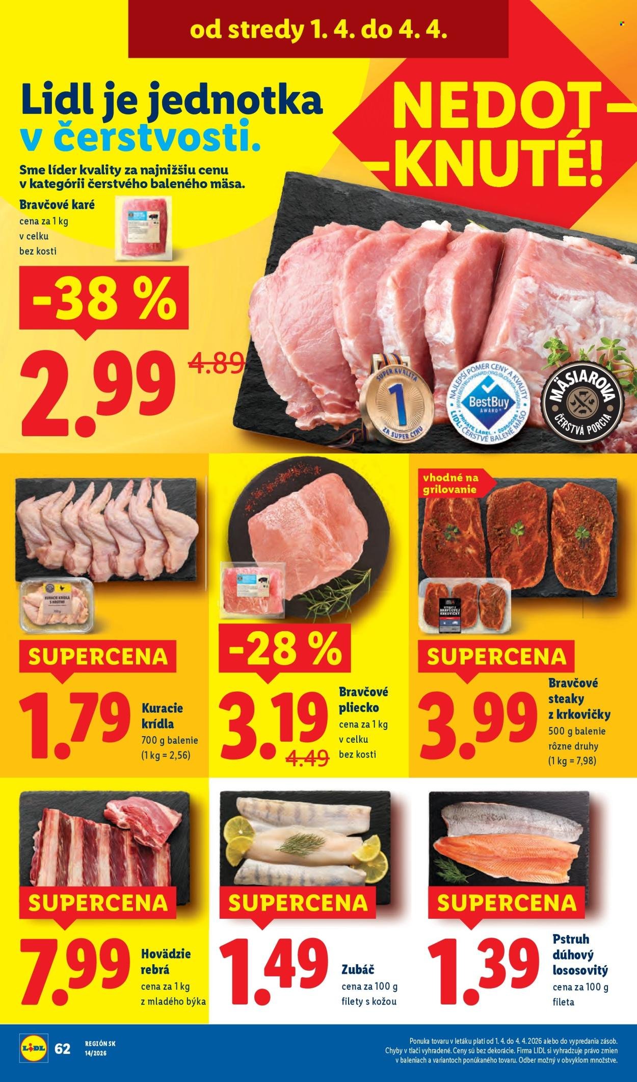 LIDL leták - Od pondelka 30.3.2026 (2026-03-30 - 2026-04-04) | 78