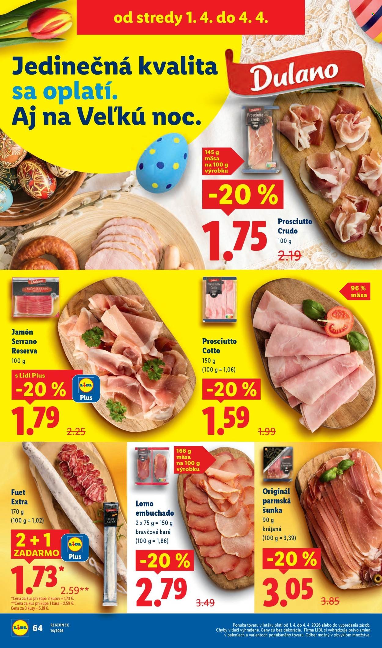 LIDL leták - Od pondelka 30.3.2026 (2026-03-30 - 2026-04-04) | 80