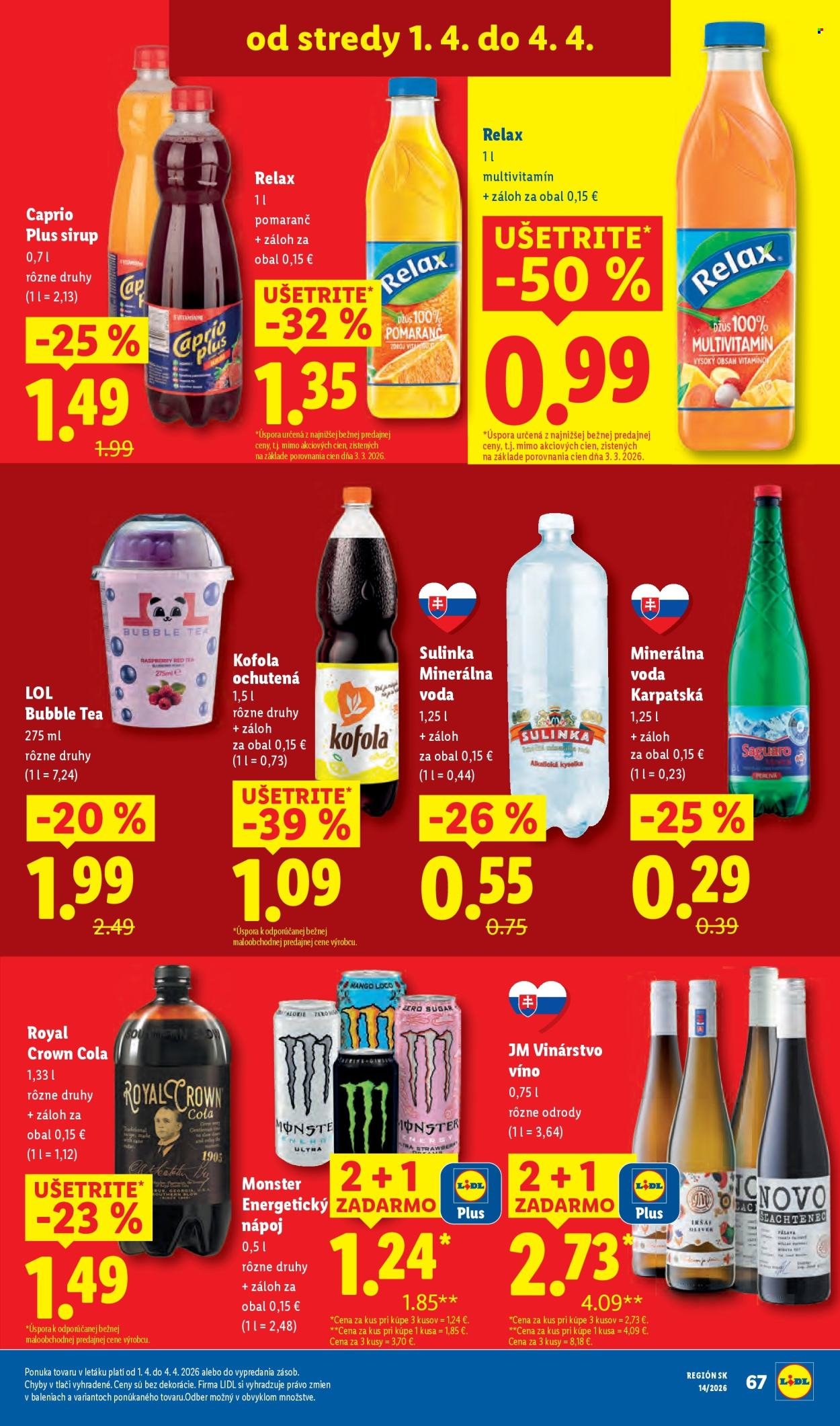 LIDL leták - Od pondelka 30.3.2026 (2026-03-30 - 2026-04-04) | 83