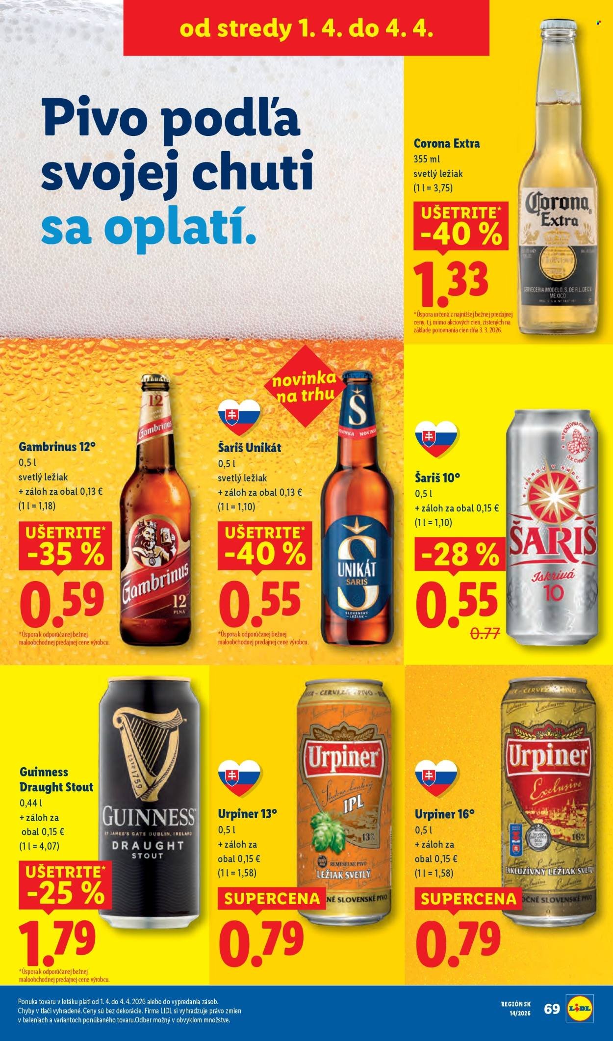 LIDL leták - Od pondelka 30.3.2026 (2026-03-30 - 2026-04-04) | 89