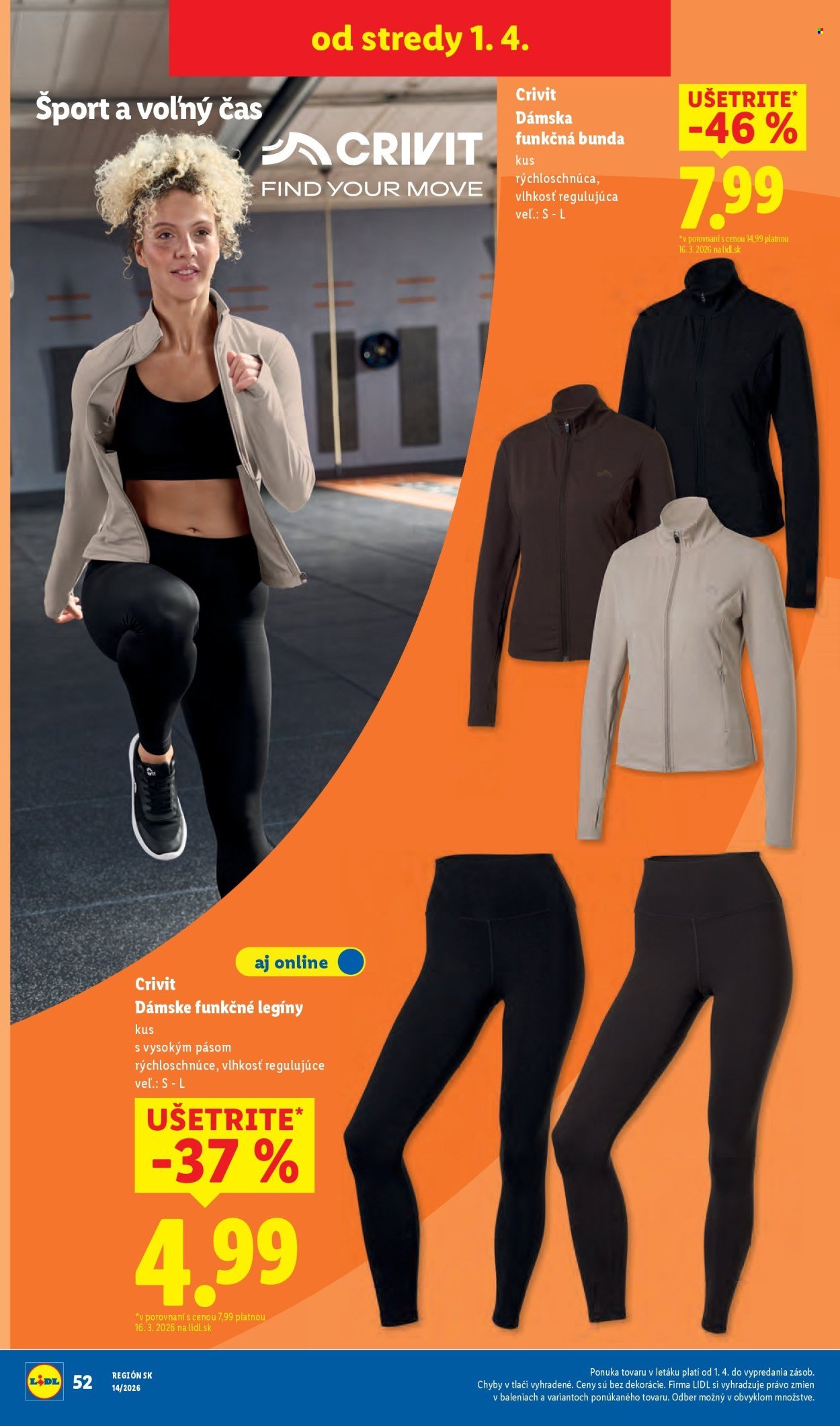 LIDL leták - Od pondelka 30.3.2026 (2026-03-30 - 2026-04-04) | 94