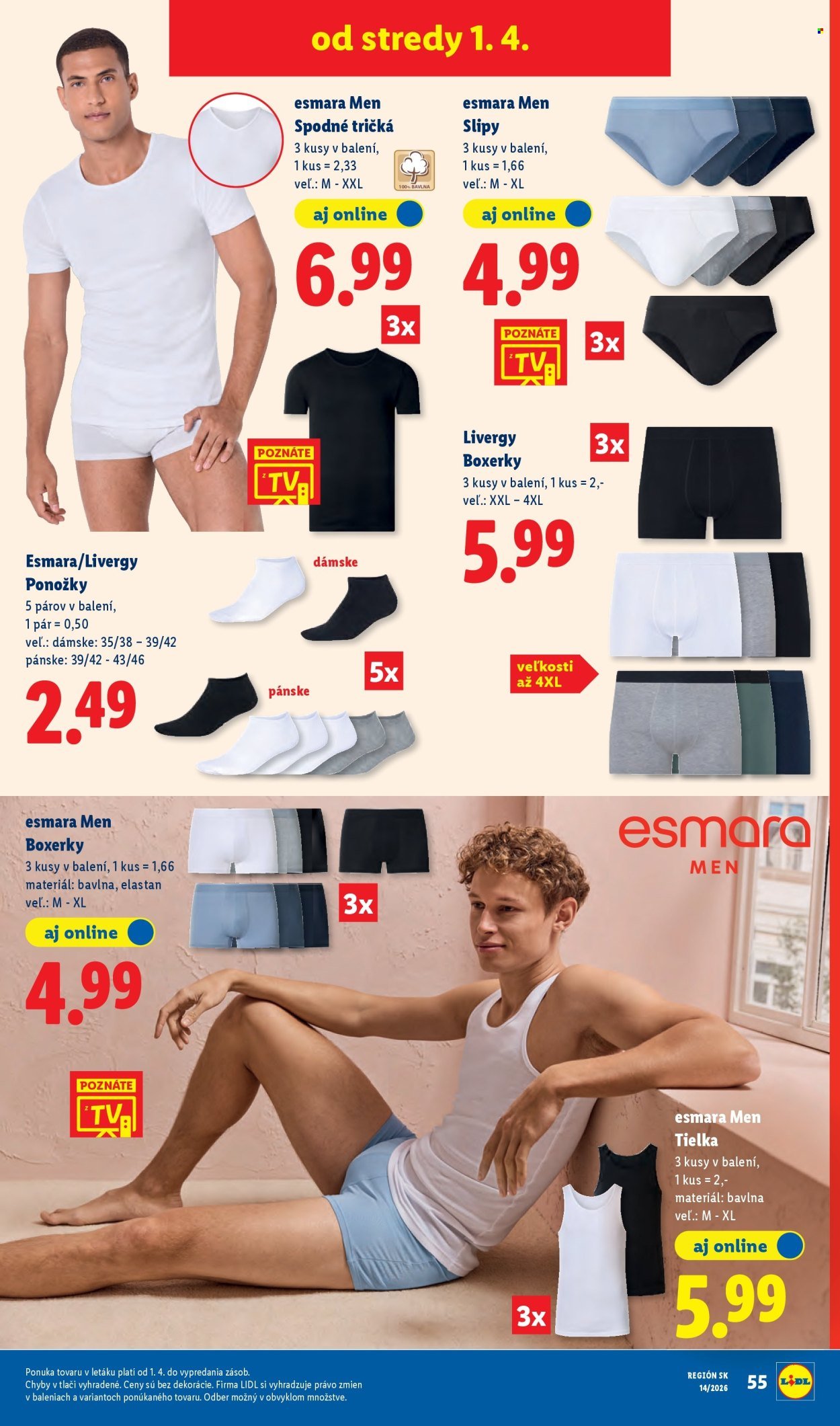 LIDL leták - Od pondelka 30.3.2026 (2026-03-30 - 2026-04-04) | 97