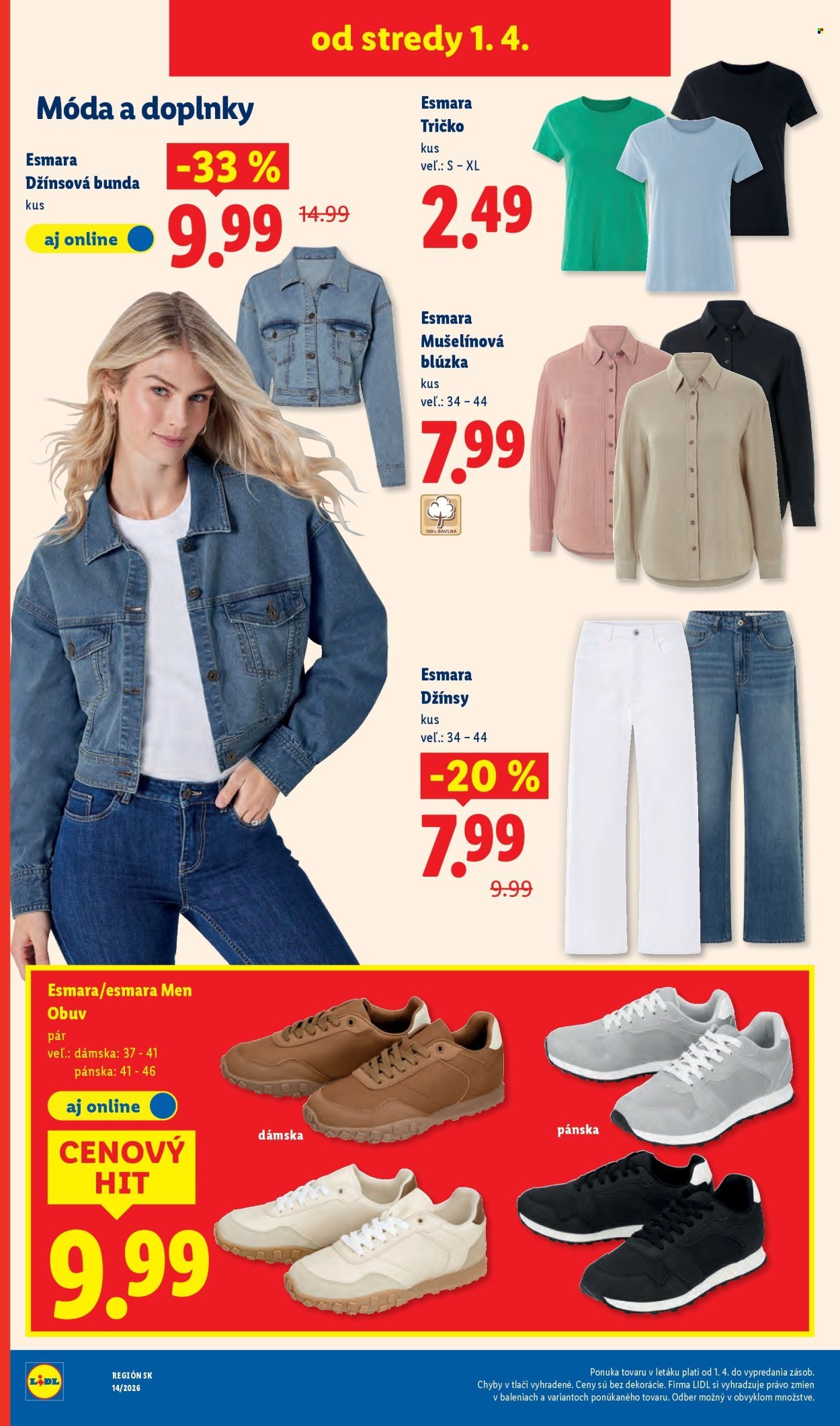 LIDL leták - Od pondelka 30.3.2026 (2026-03-30 - 2026-04-04) | 100