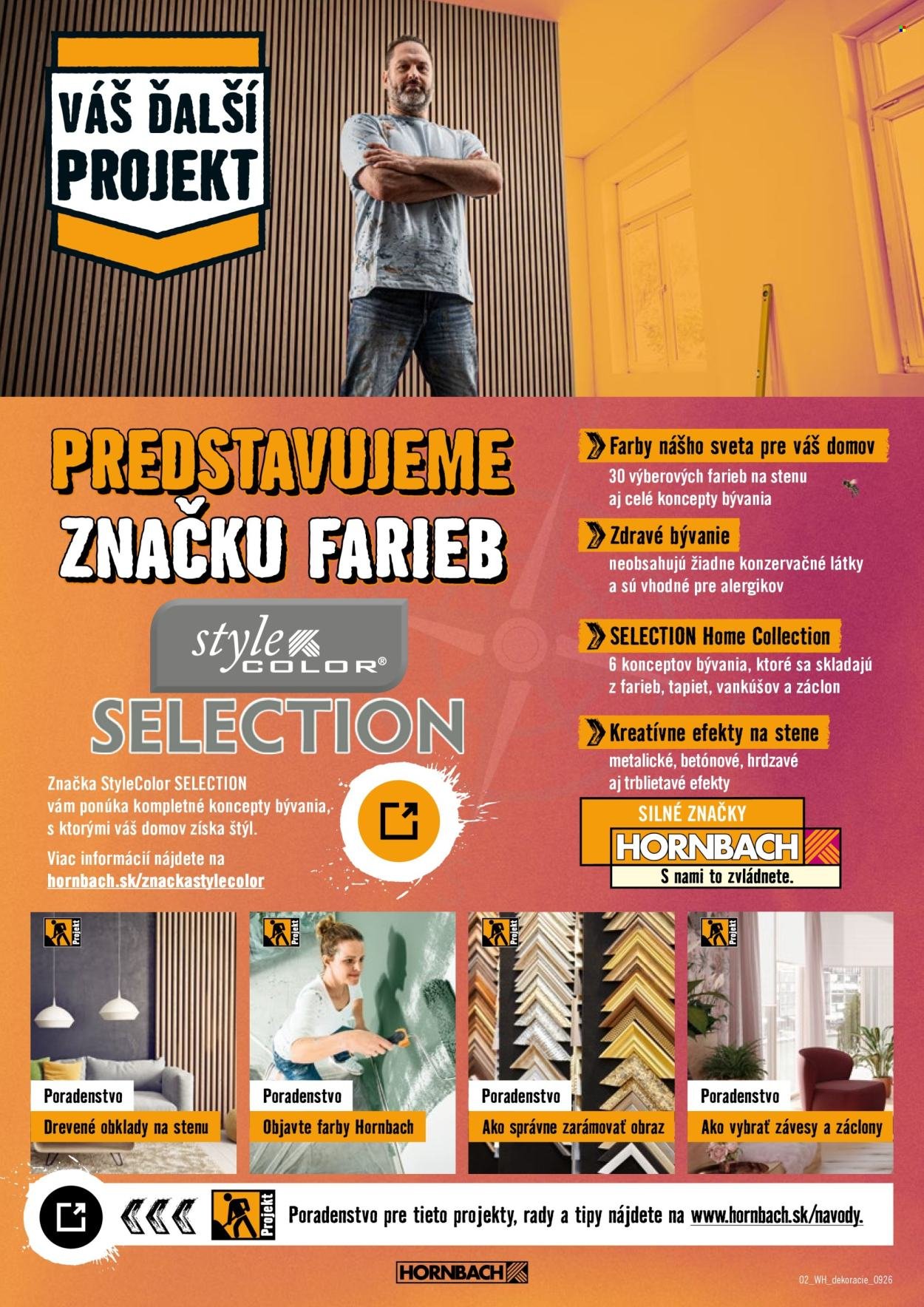 HORNBACH leták - Váš ďalší projekt - Dekorácie