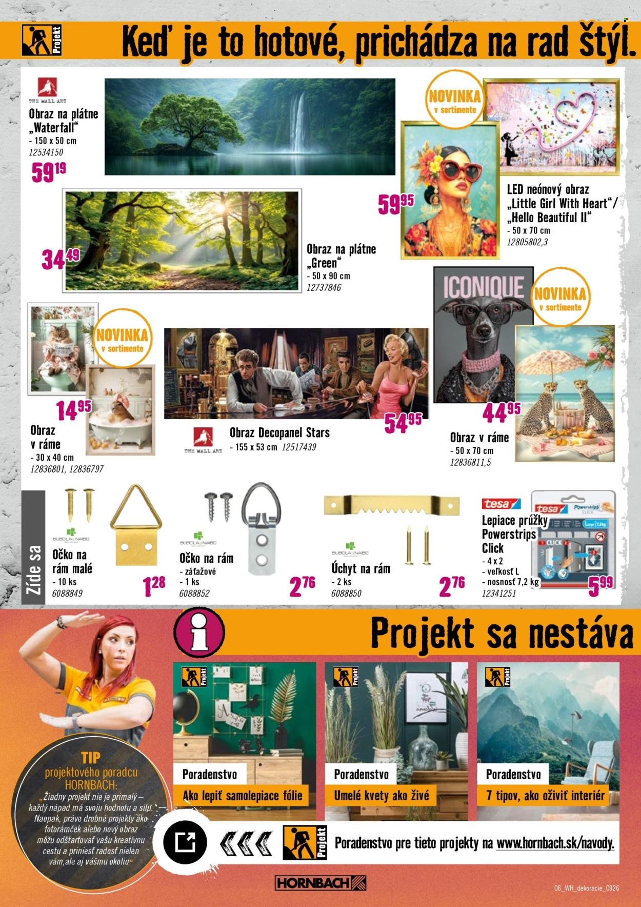 HORNBACH leták - Váš ďalší projekt - Dekorácie
