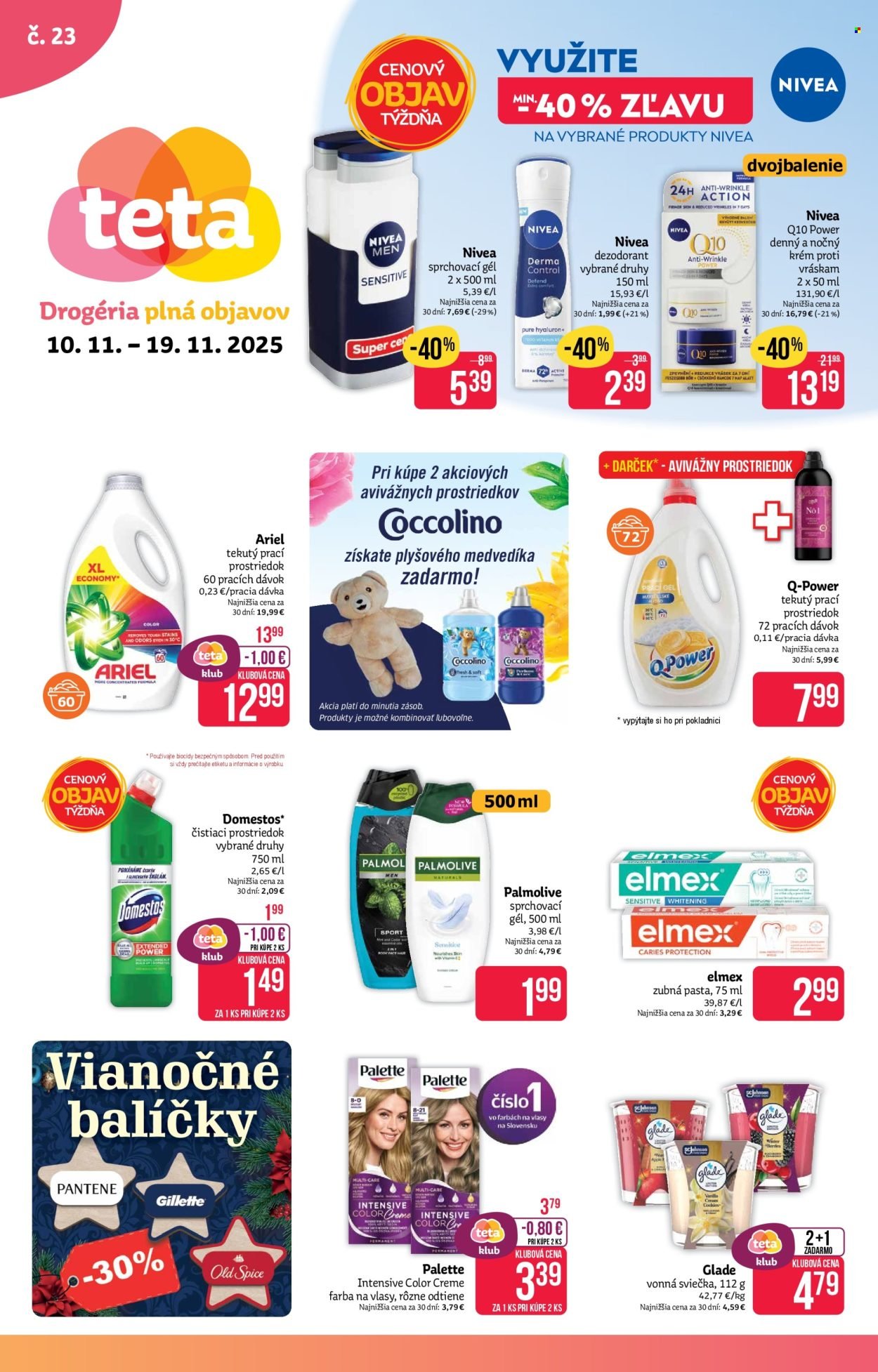 TETA DROGERIE leták - Od pondelka 10.11.2025 (2025-11-10 - 2025-11-19) | 1